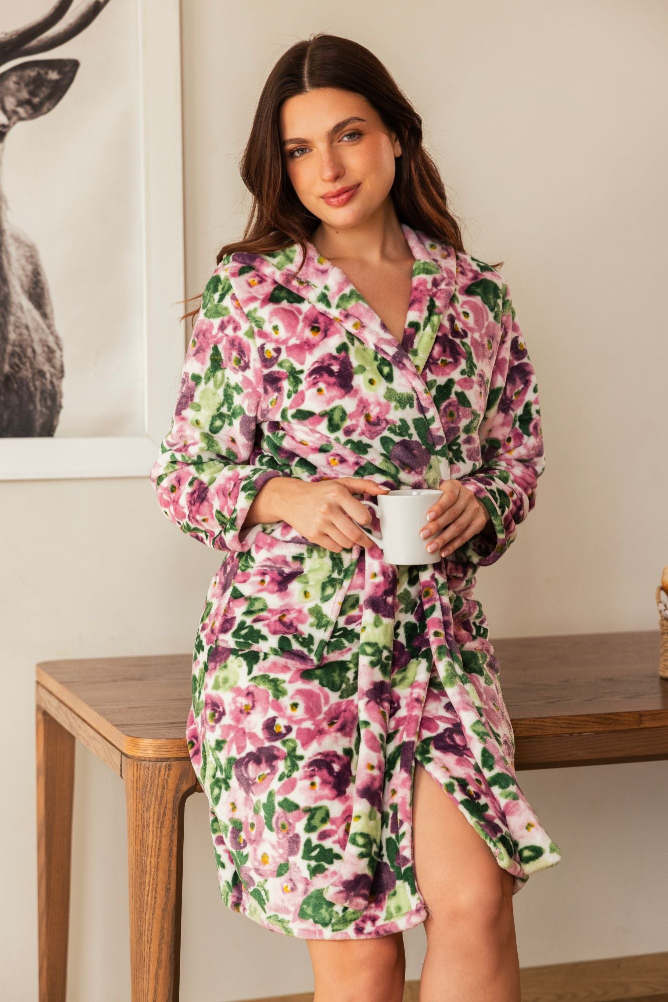 "Flora" Robe