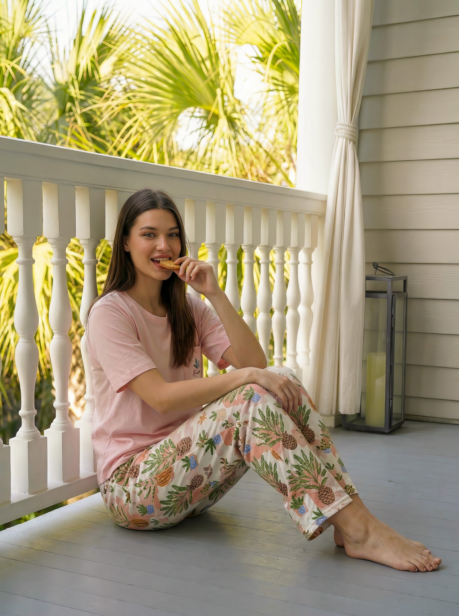 "Le Jandin" Pajama Set
