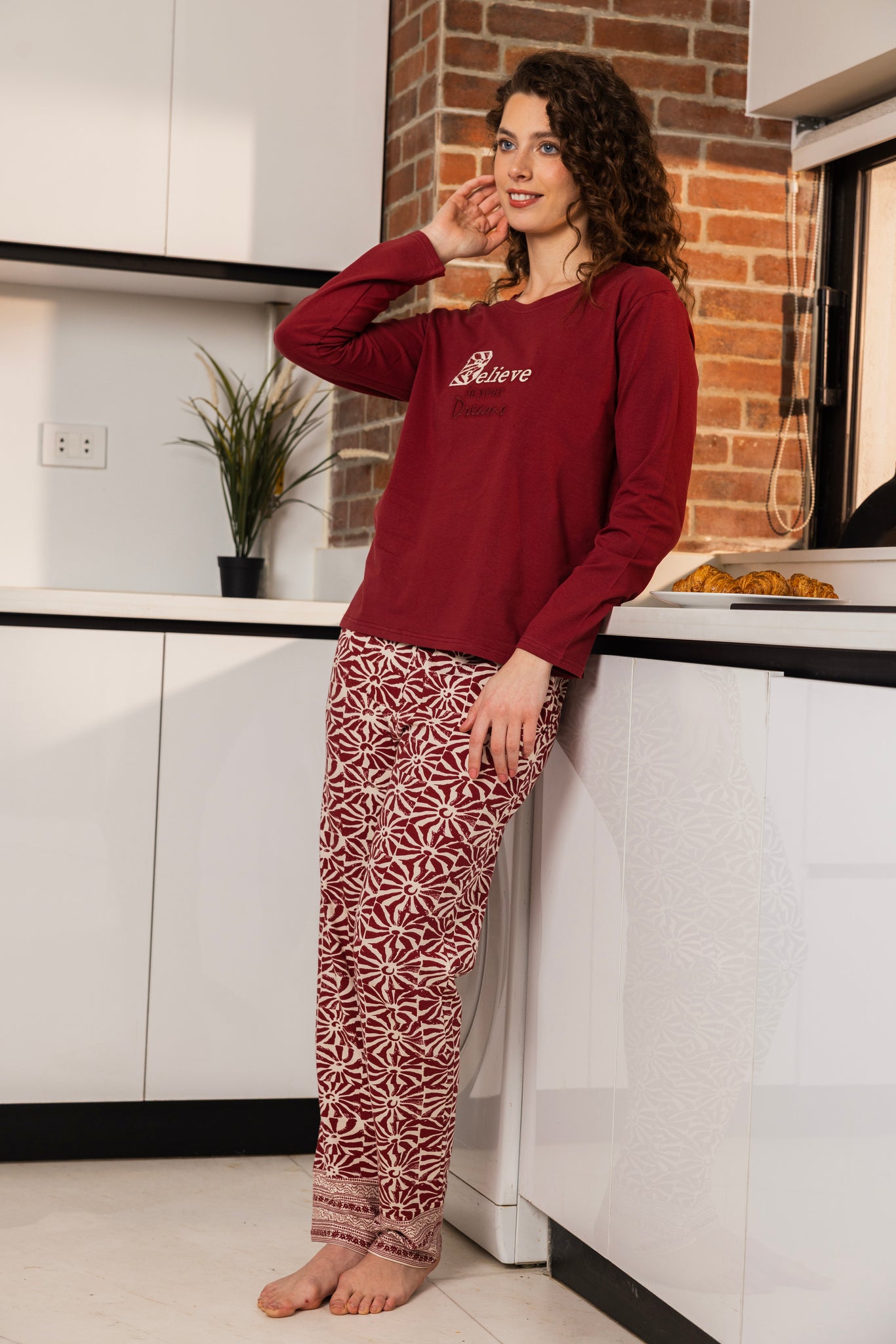 "BELIEVE" Pajama Set