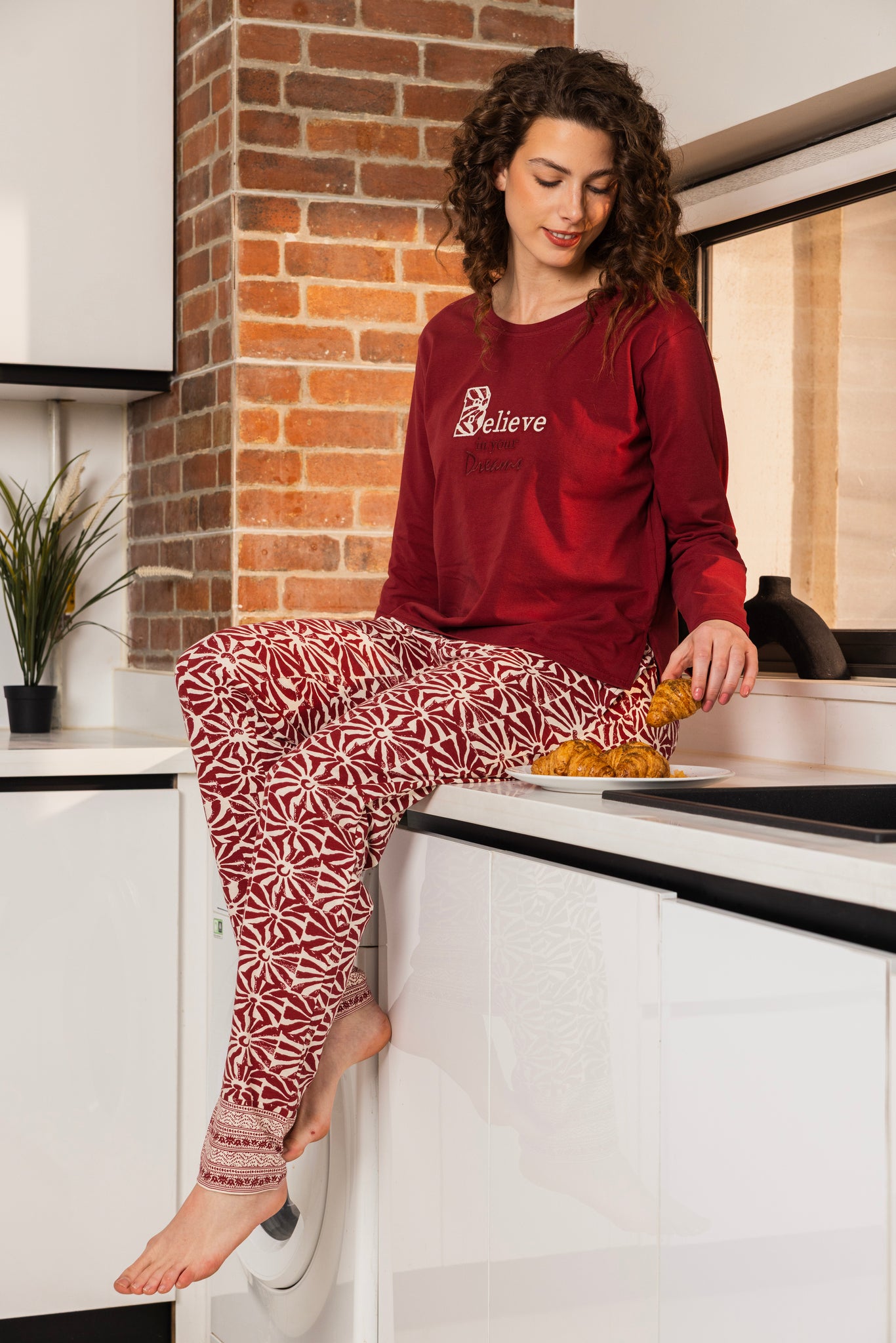 "BELIEVE" Pajama Set