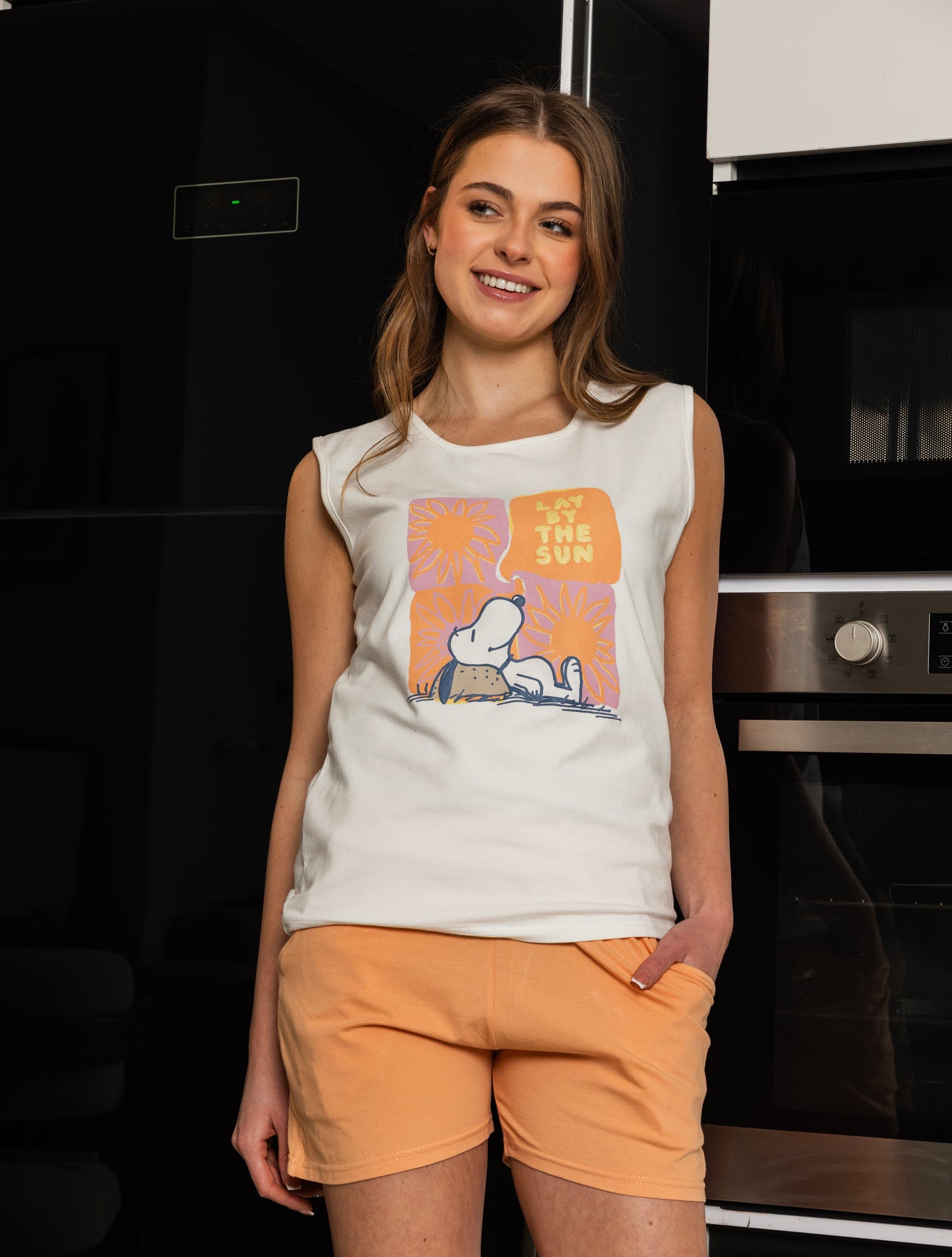 "The Sun" Pajama Short