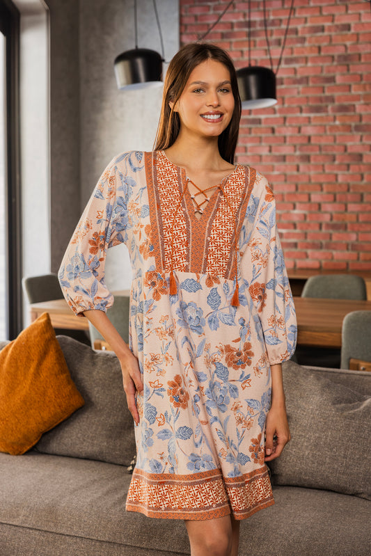 Boho Breeze Nightshirt