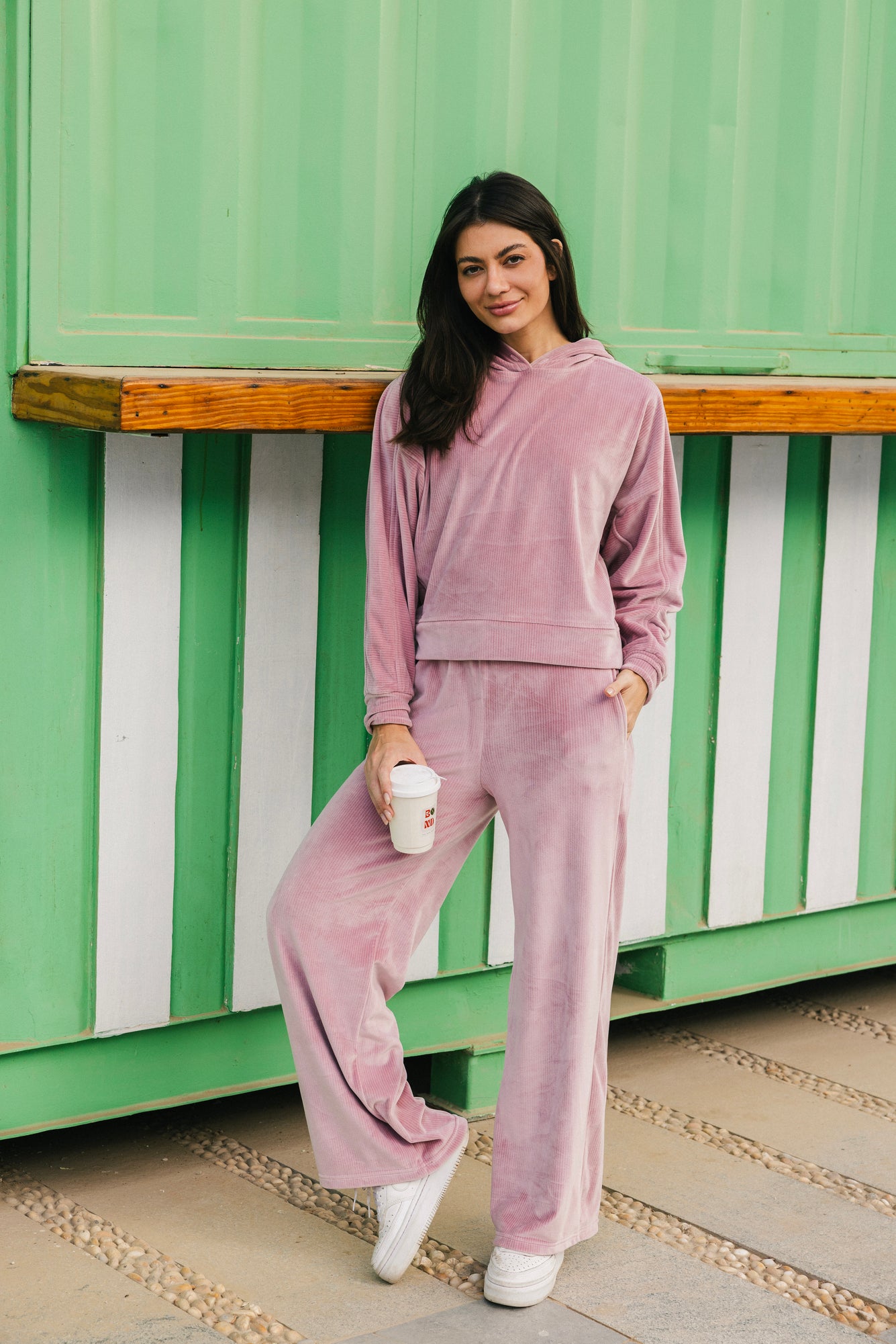 velvet cashmere pajama set