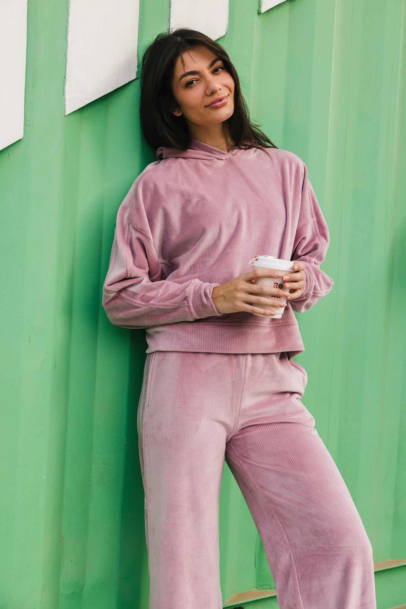 velvet cashmere pajama set