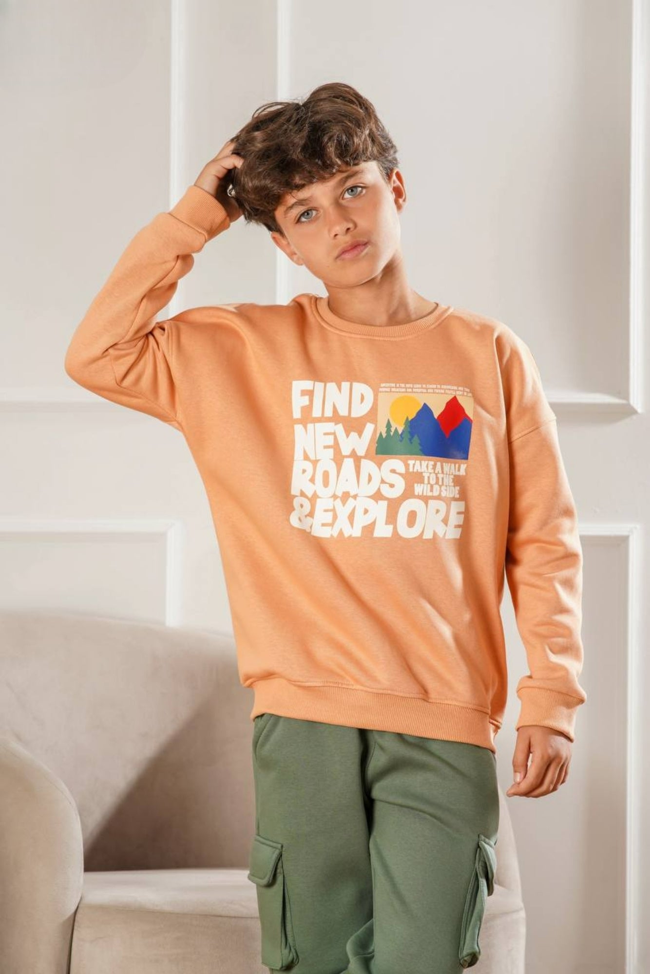 "Find New Roads" Pajama Set