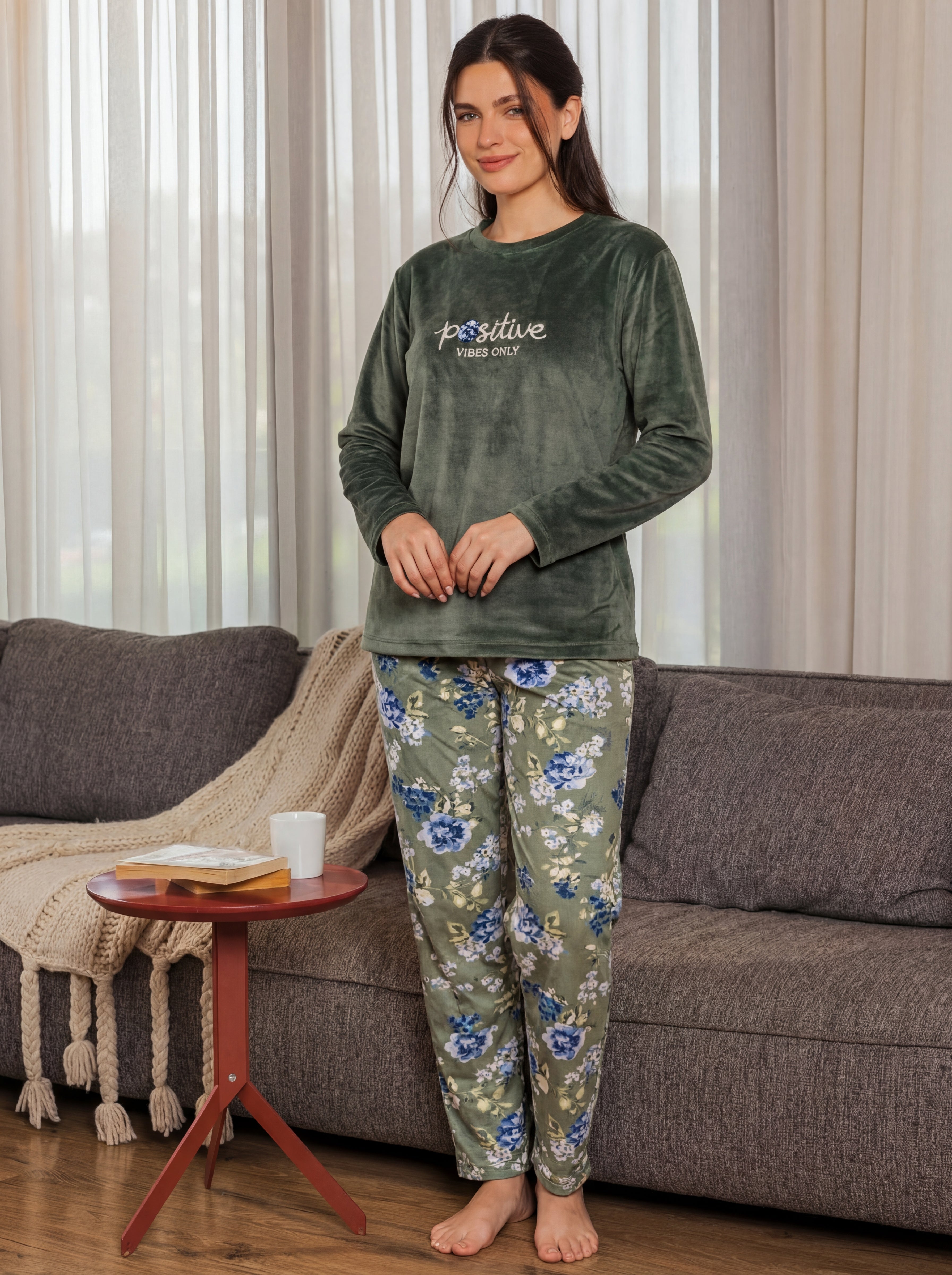 "Postive" Pajama set