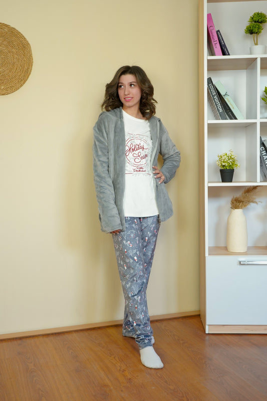 3-piece pajamas "HOLIDAY"