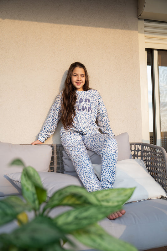 Girls Tiger Pajamas