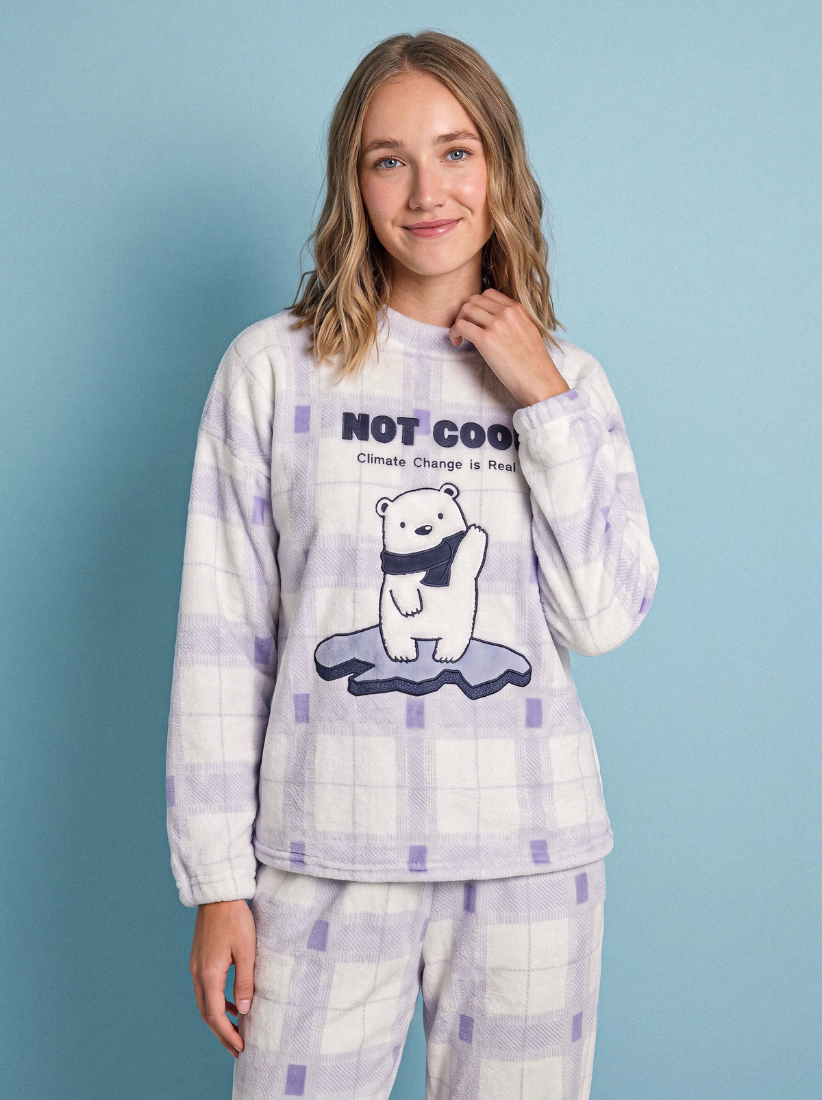 "Not Cool" Pajama Set