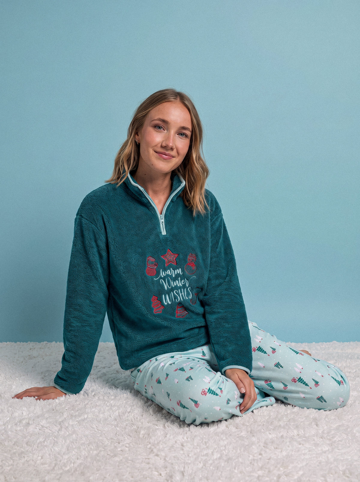 "Winter Wishes" Pajama Set