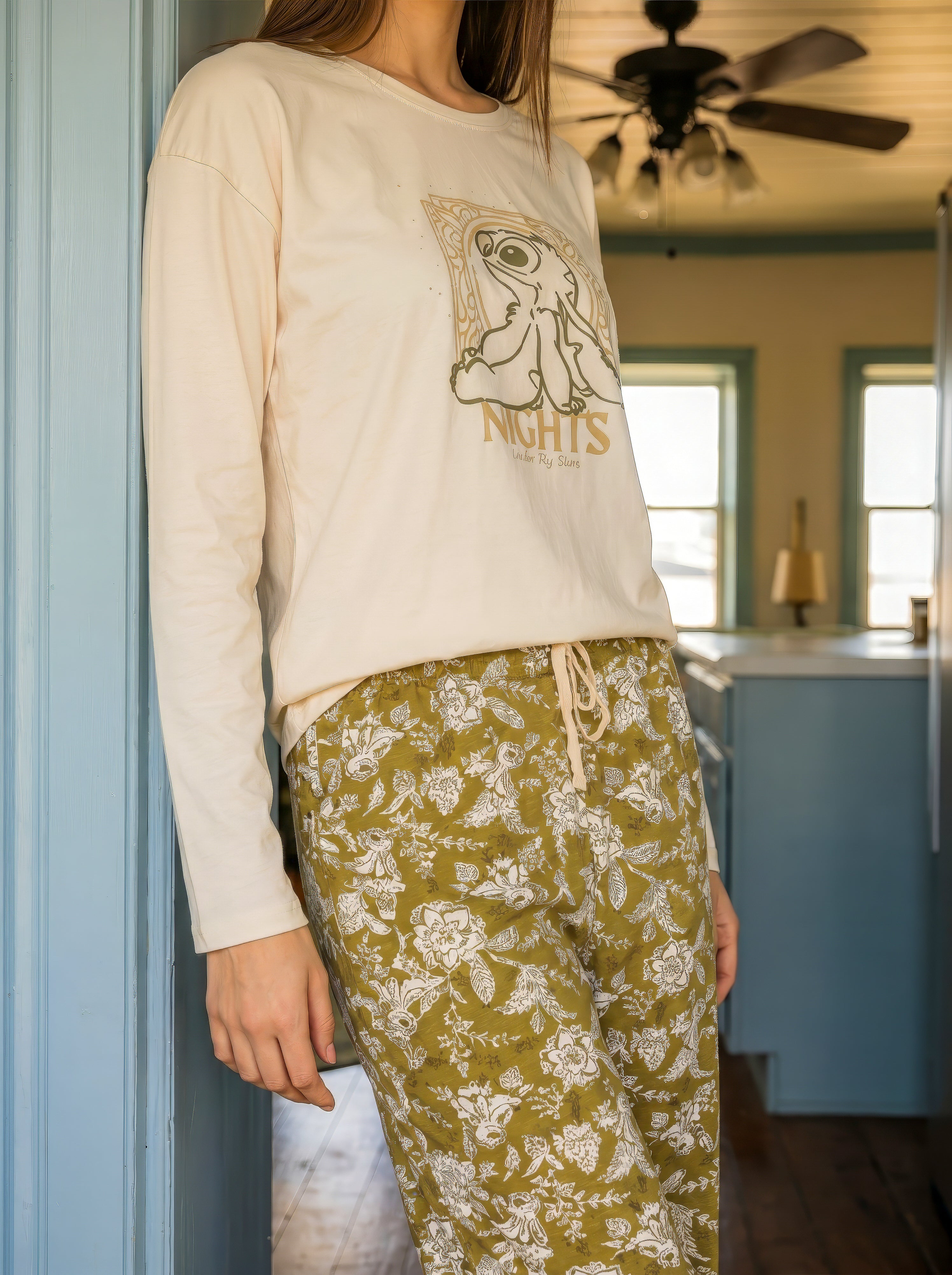 "Nights" Pajama Set