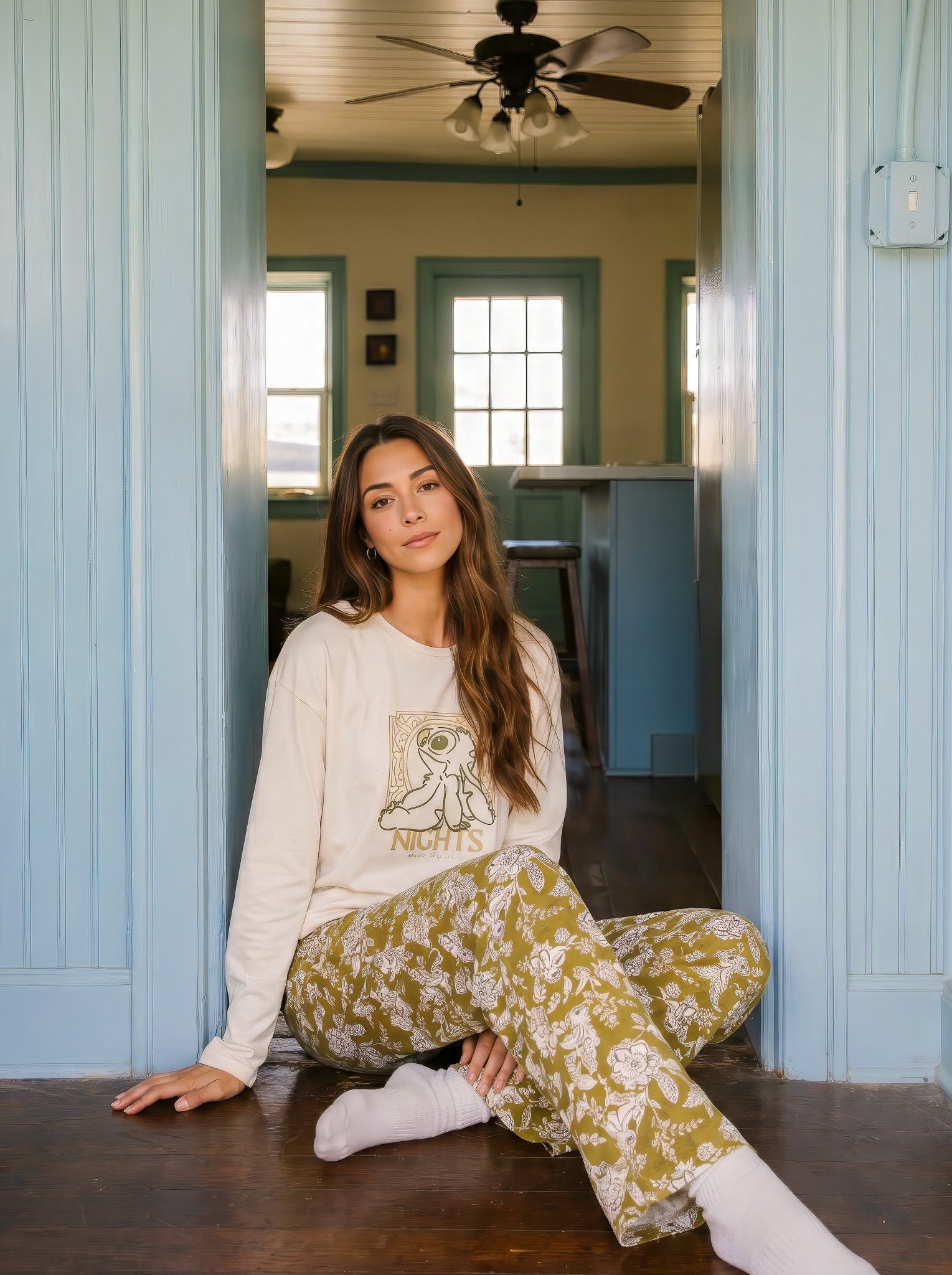 "Nights" Pajama Set