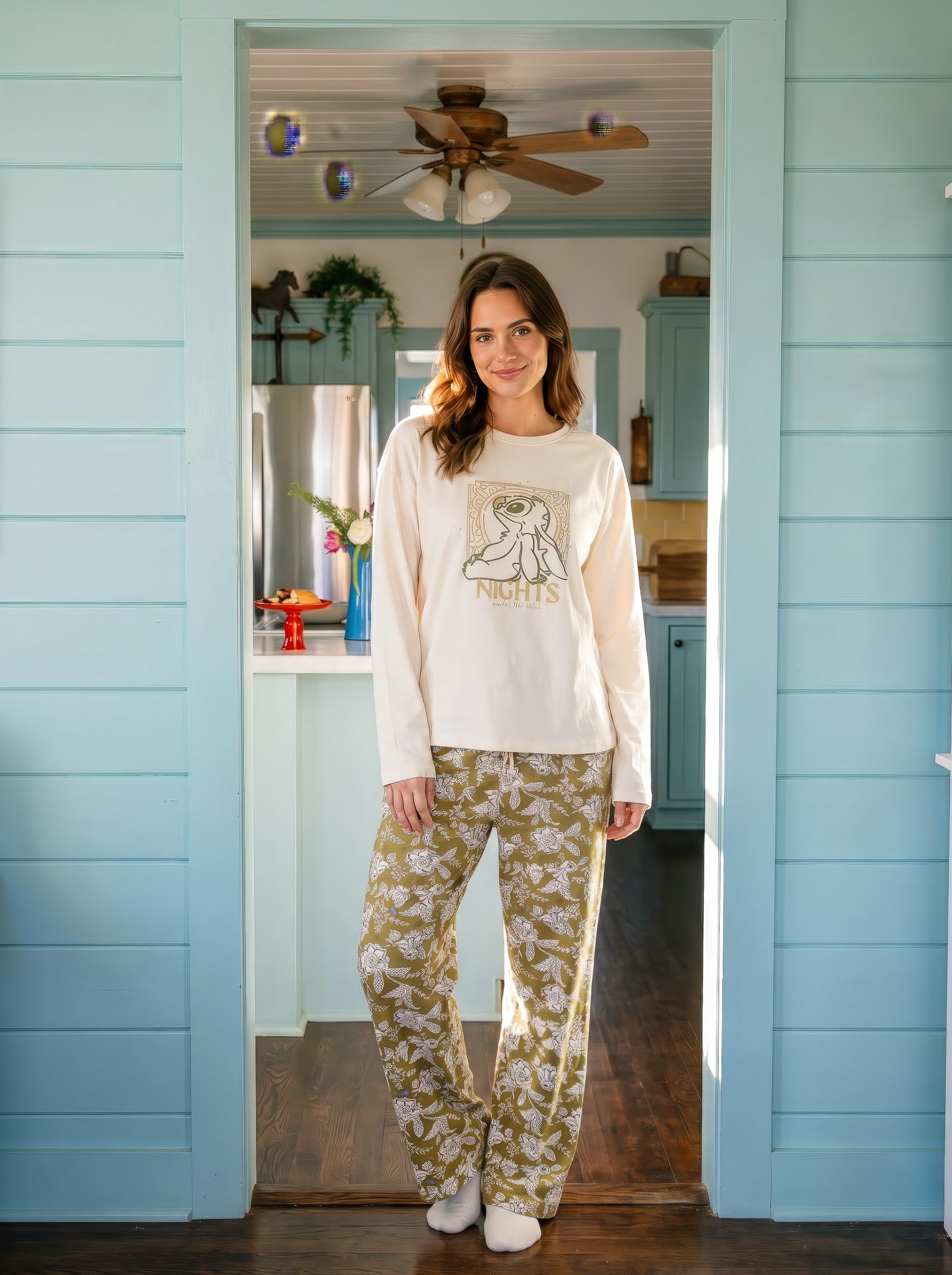 "Nights" Pajama Set