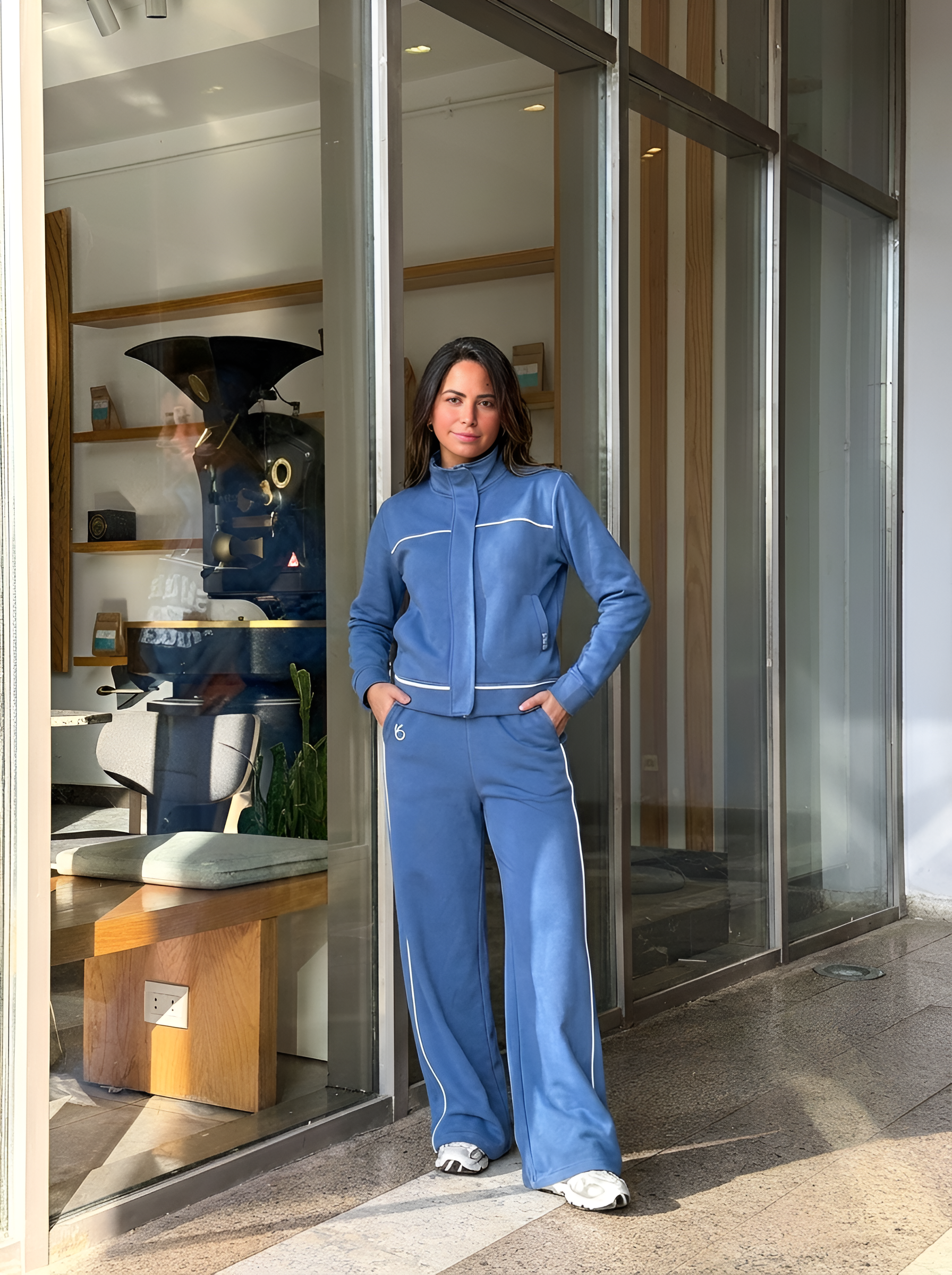 Blue Milton Pajama Set