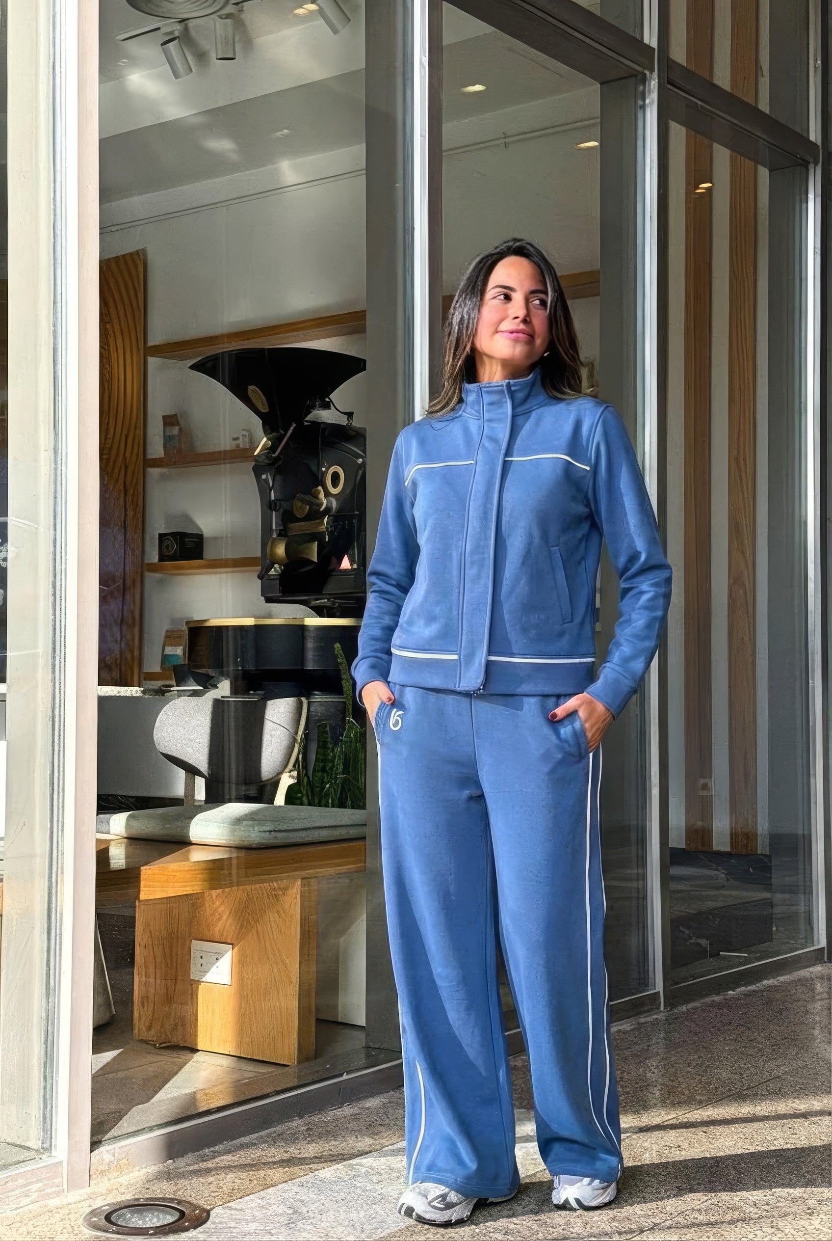 Blue Milton Pajama Set