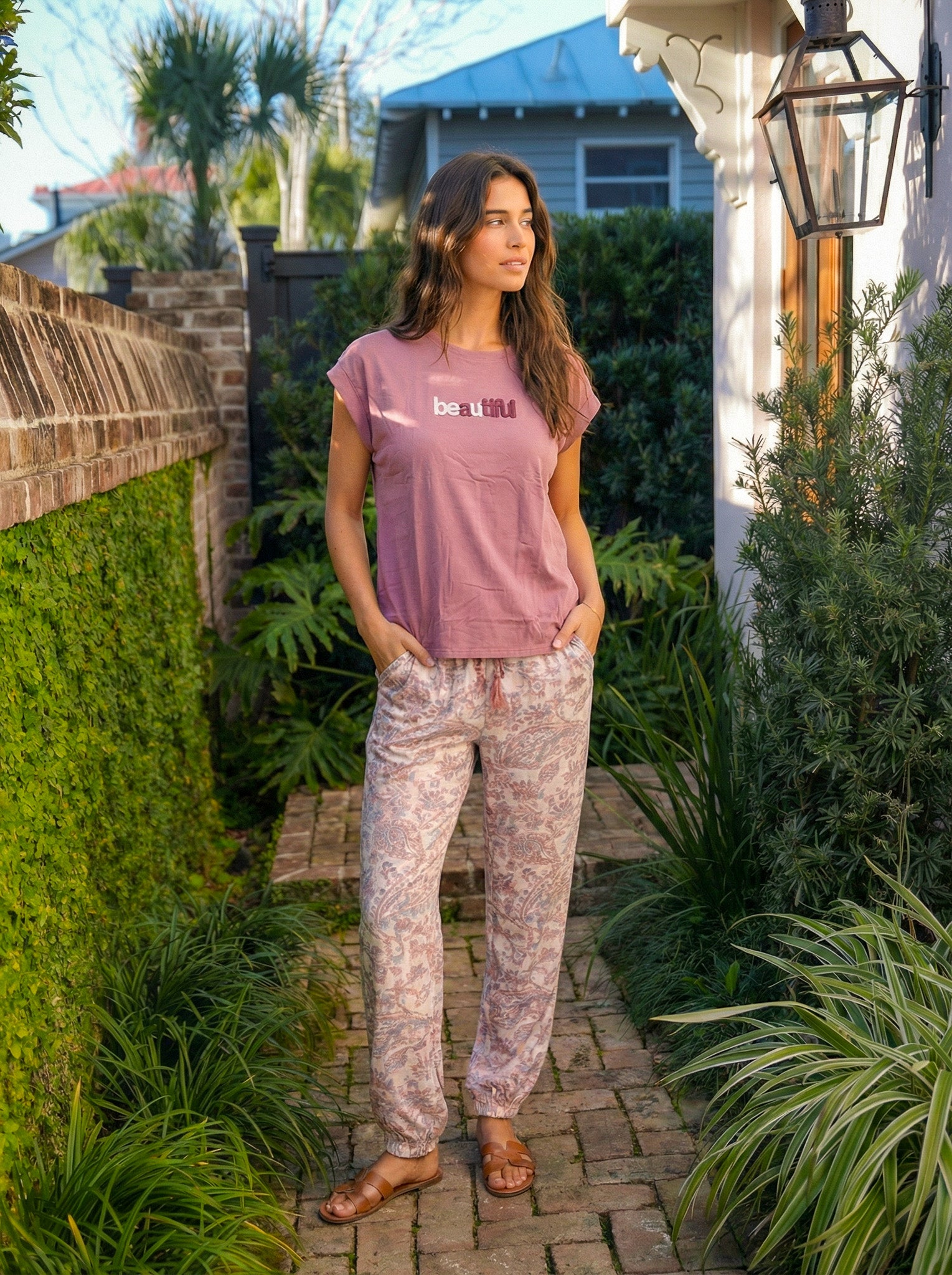 "Beautiful" Pajama set
