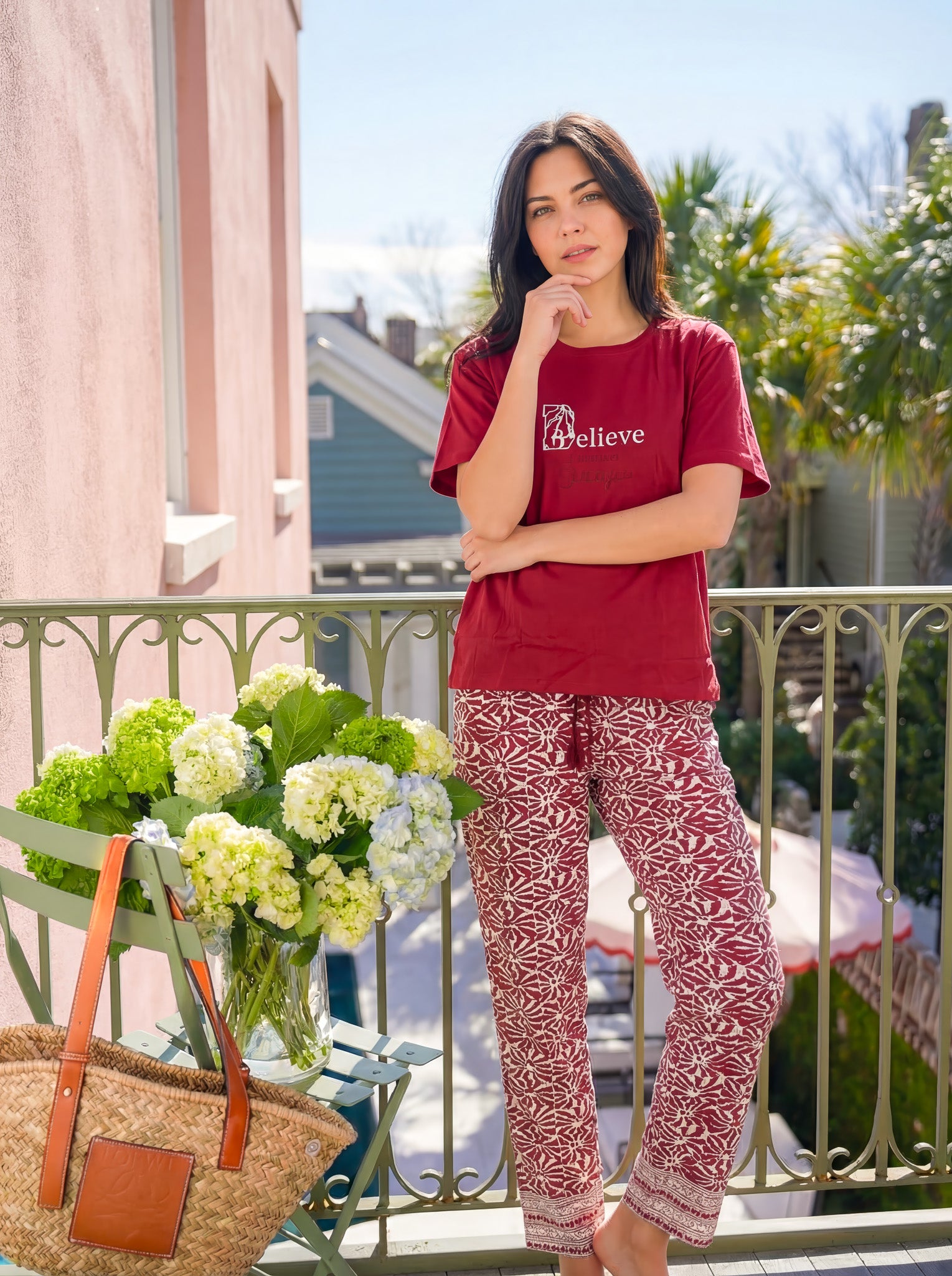 "Believe" pajama set