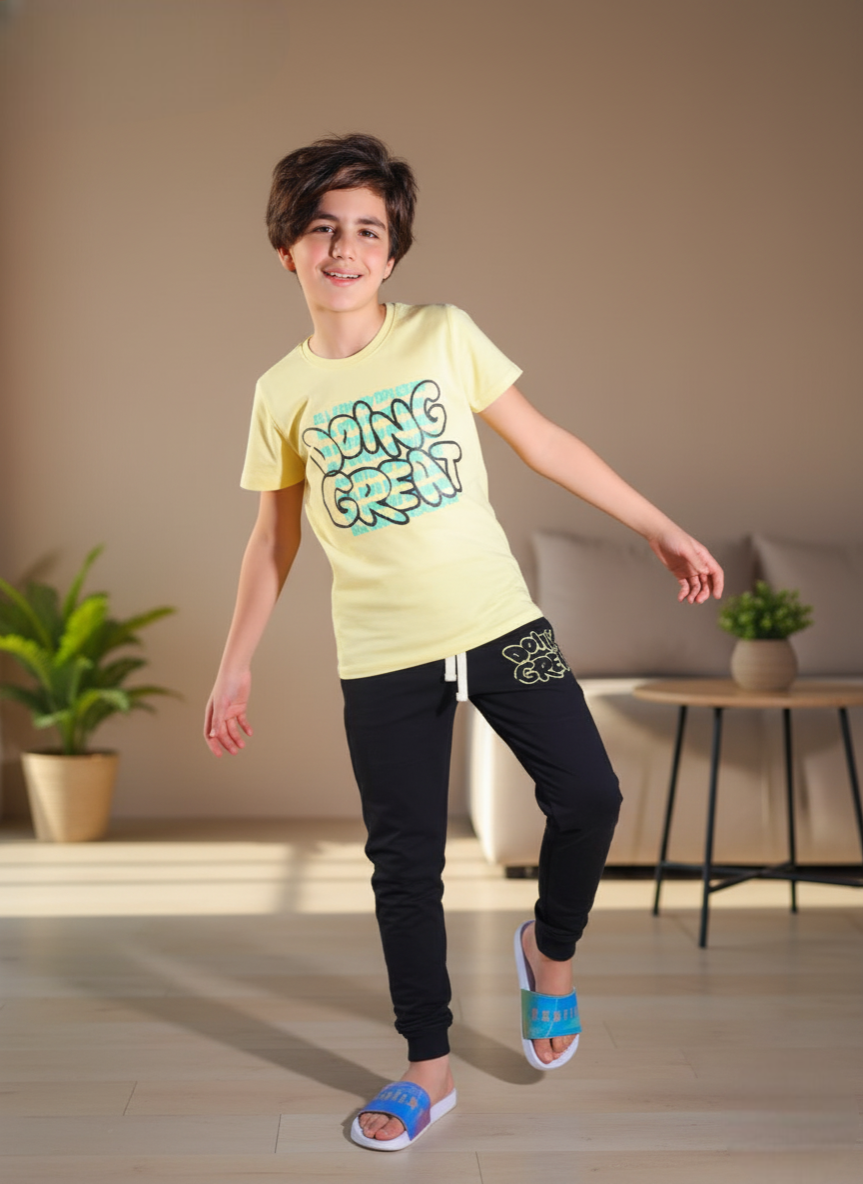 "Doing Great" Pajama set