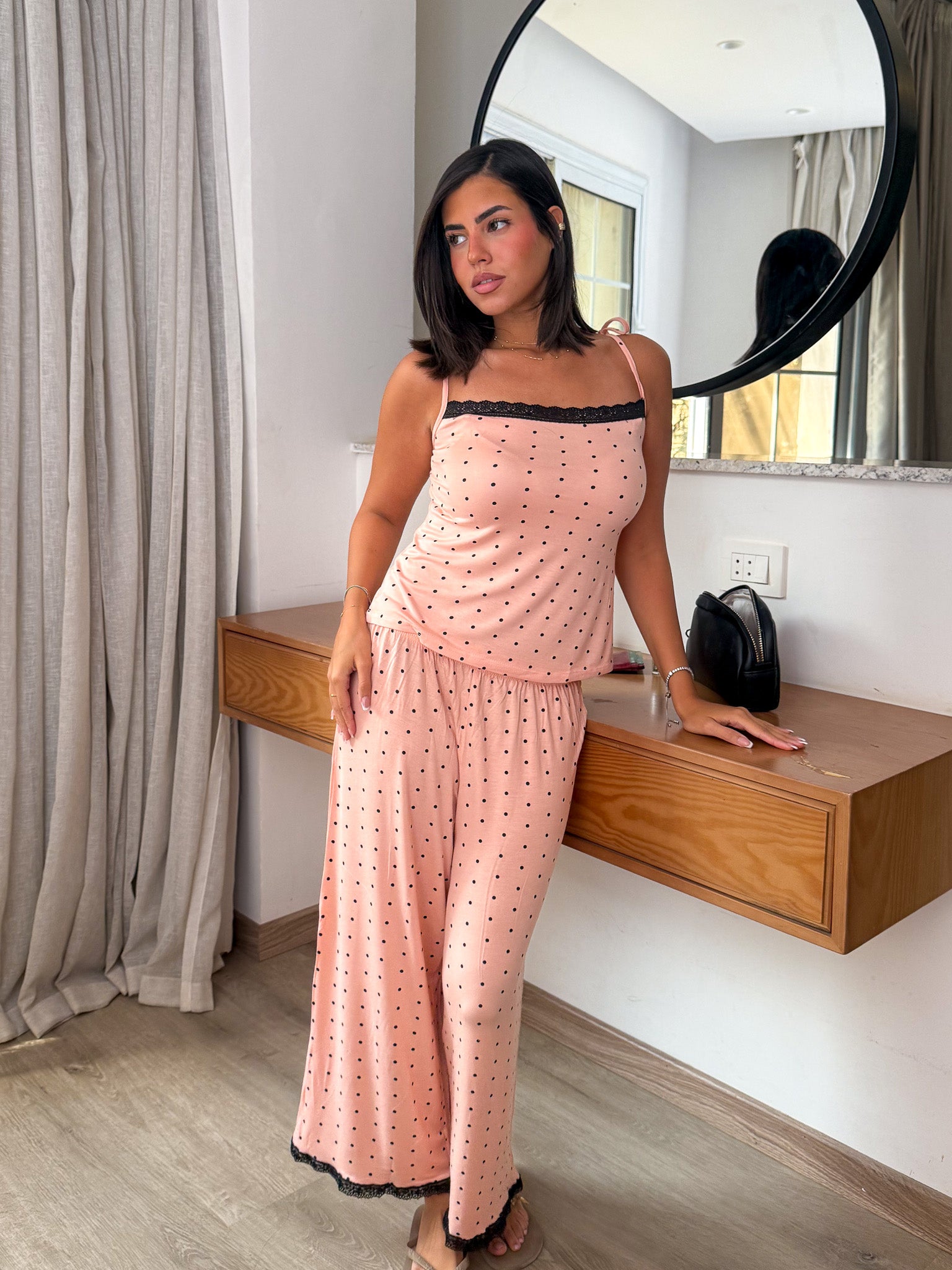 Peach Charm Pajama Set
