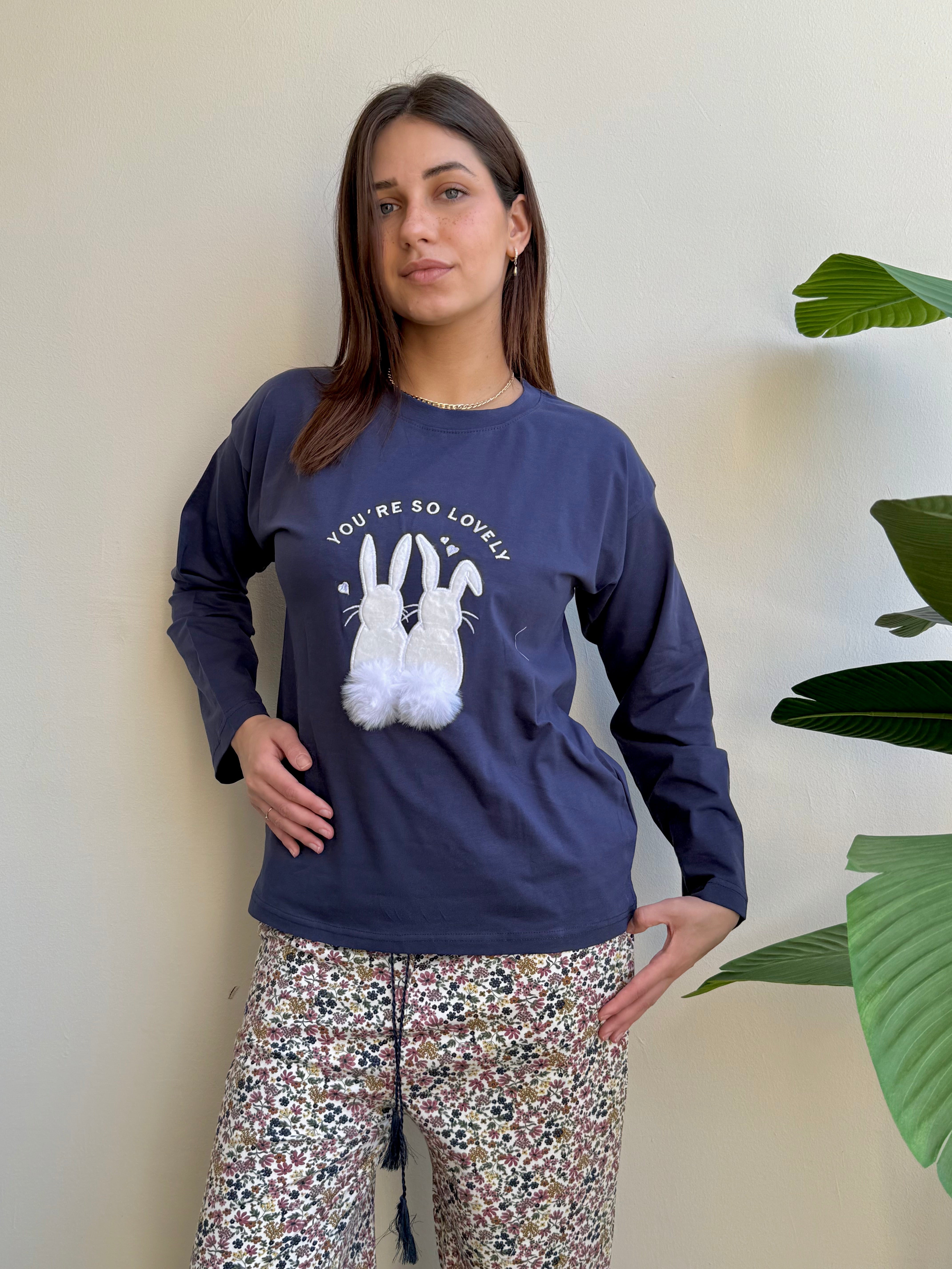 Rabbits Pajama Set