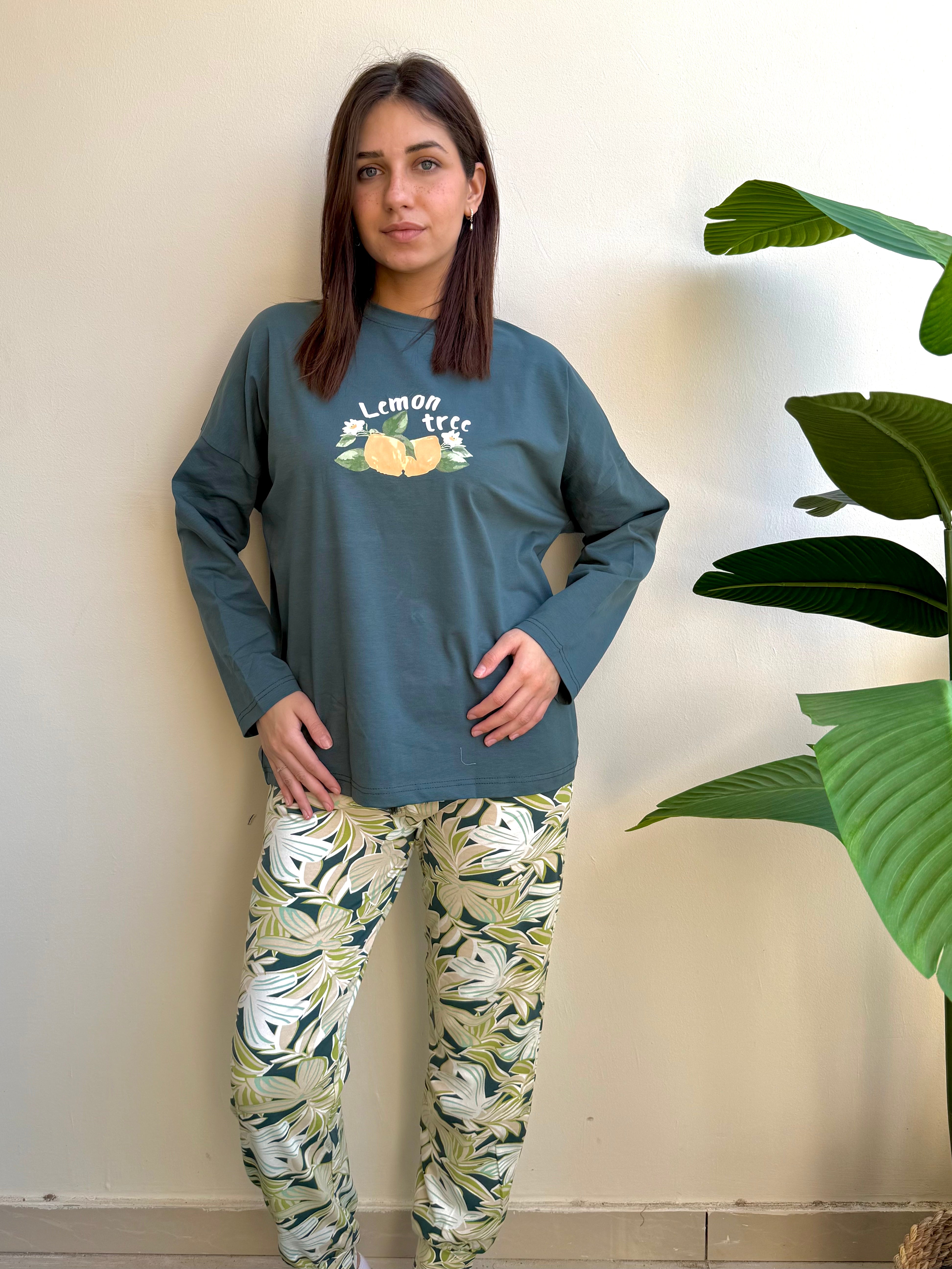 "Lemon Tree" Pajama Set