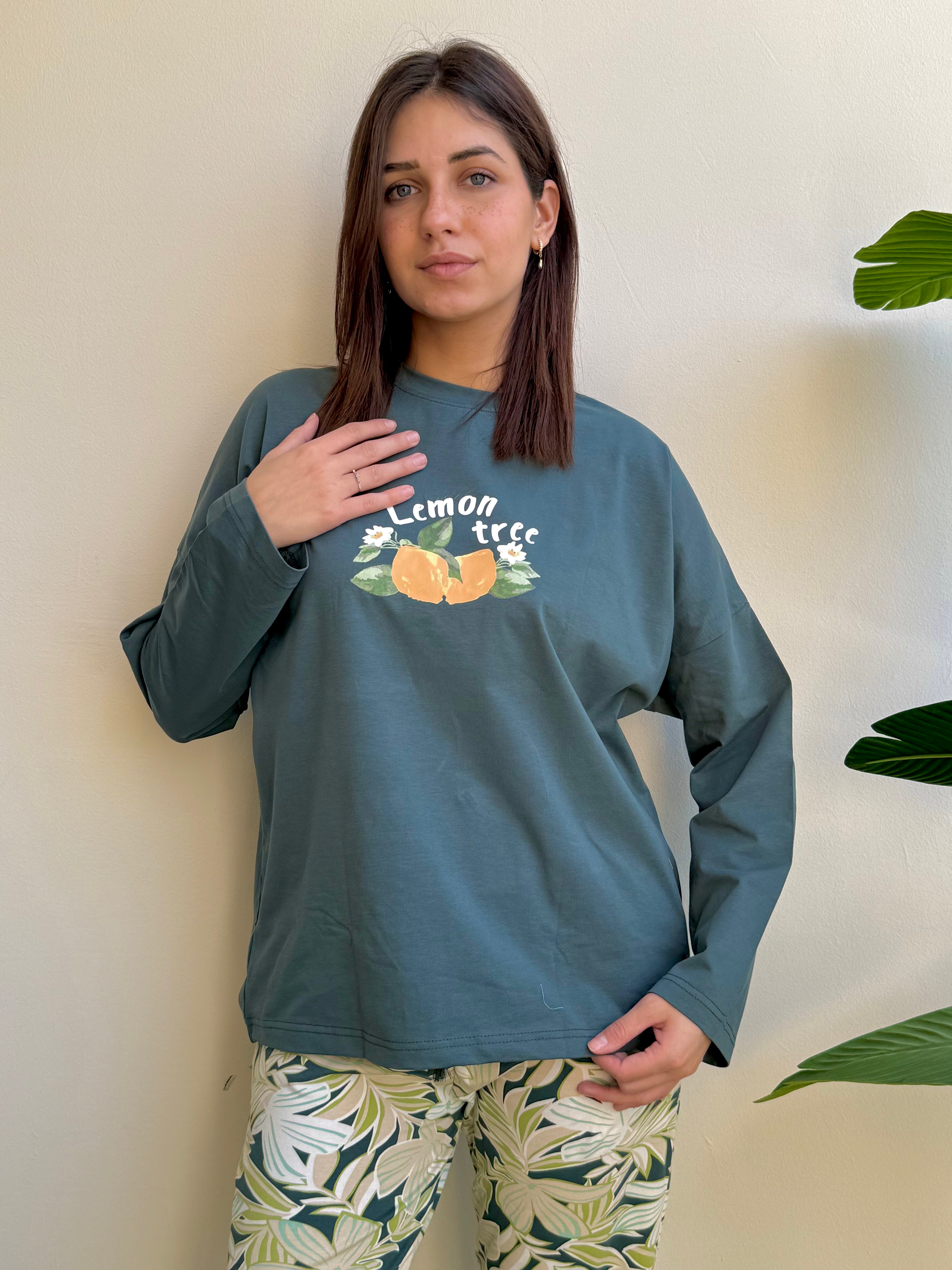 "Lemon Tree" Pajama Set