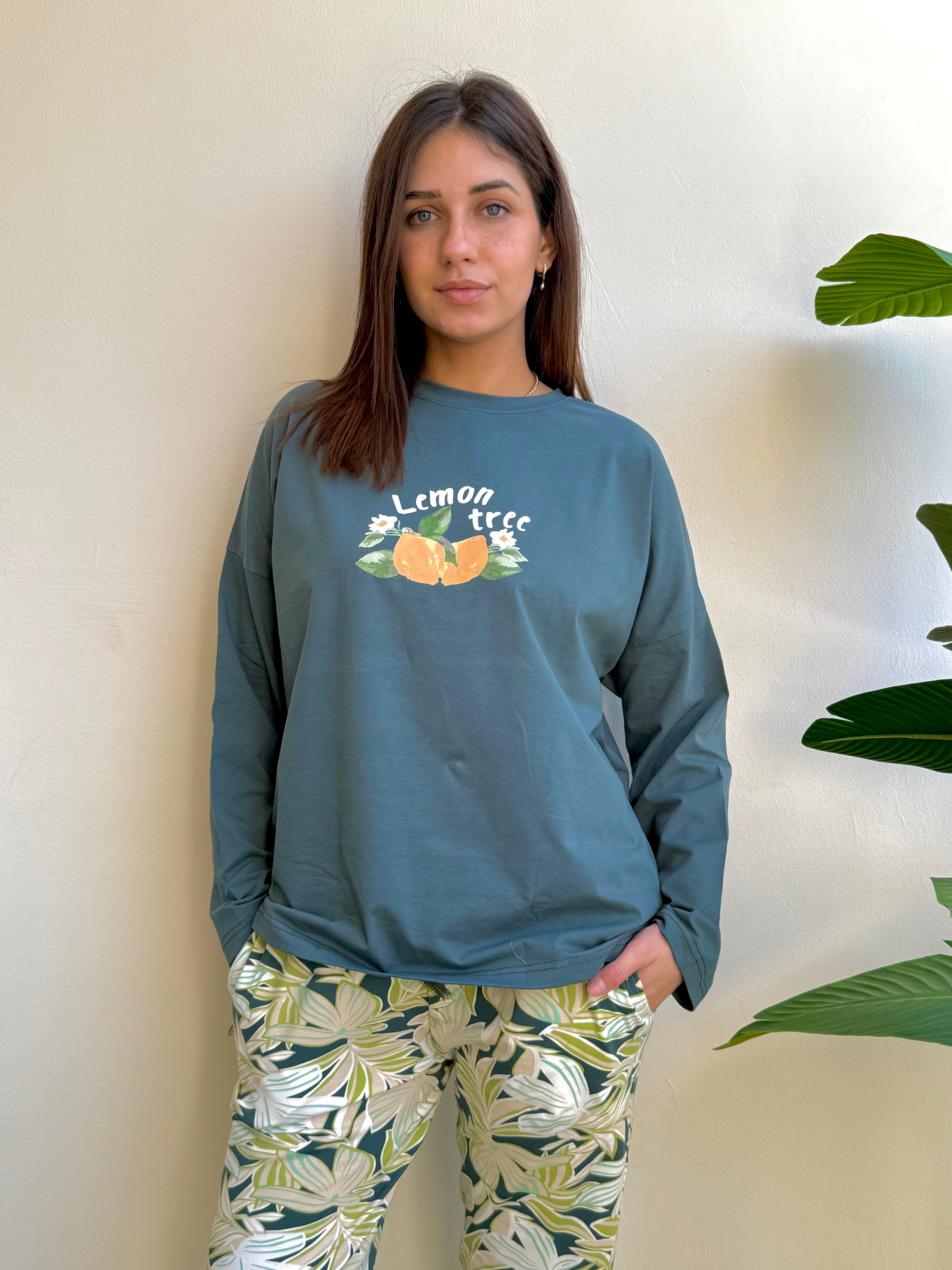"Lemon Tree" Pajama Set