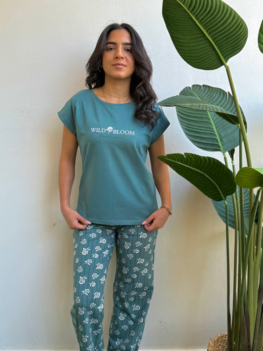 "WILD BLOOM" Pajama Set