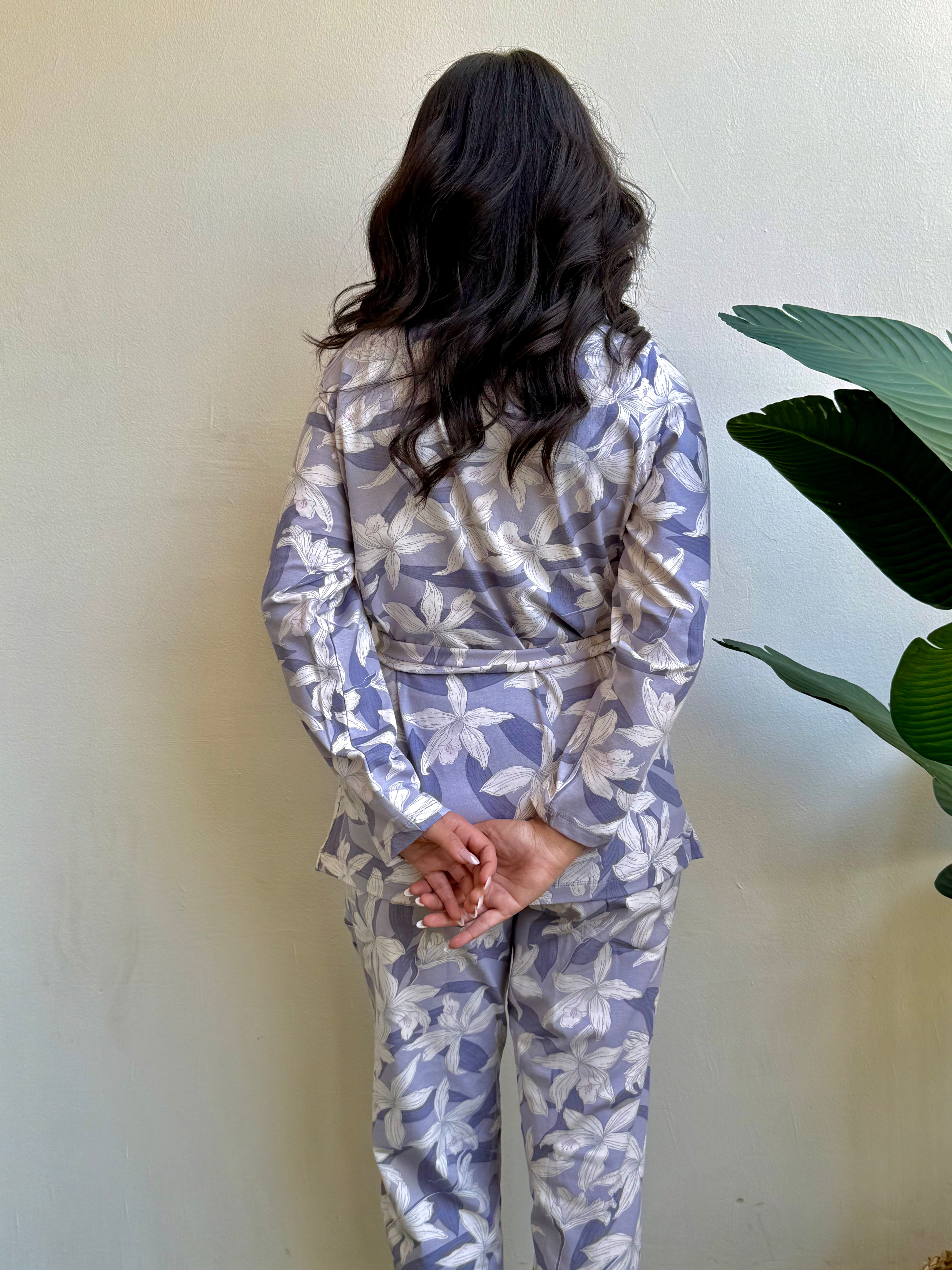 "POSITIVE VIBES" 3Pcs Pajama set