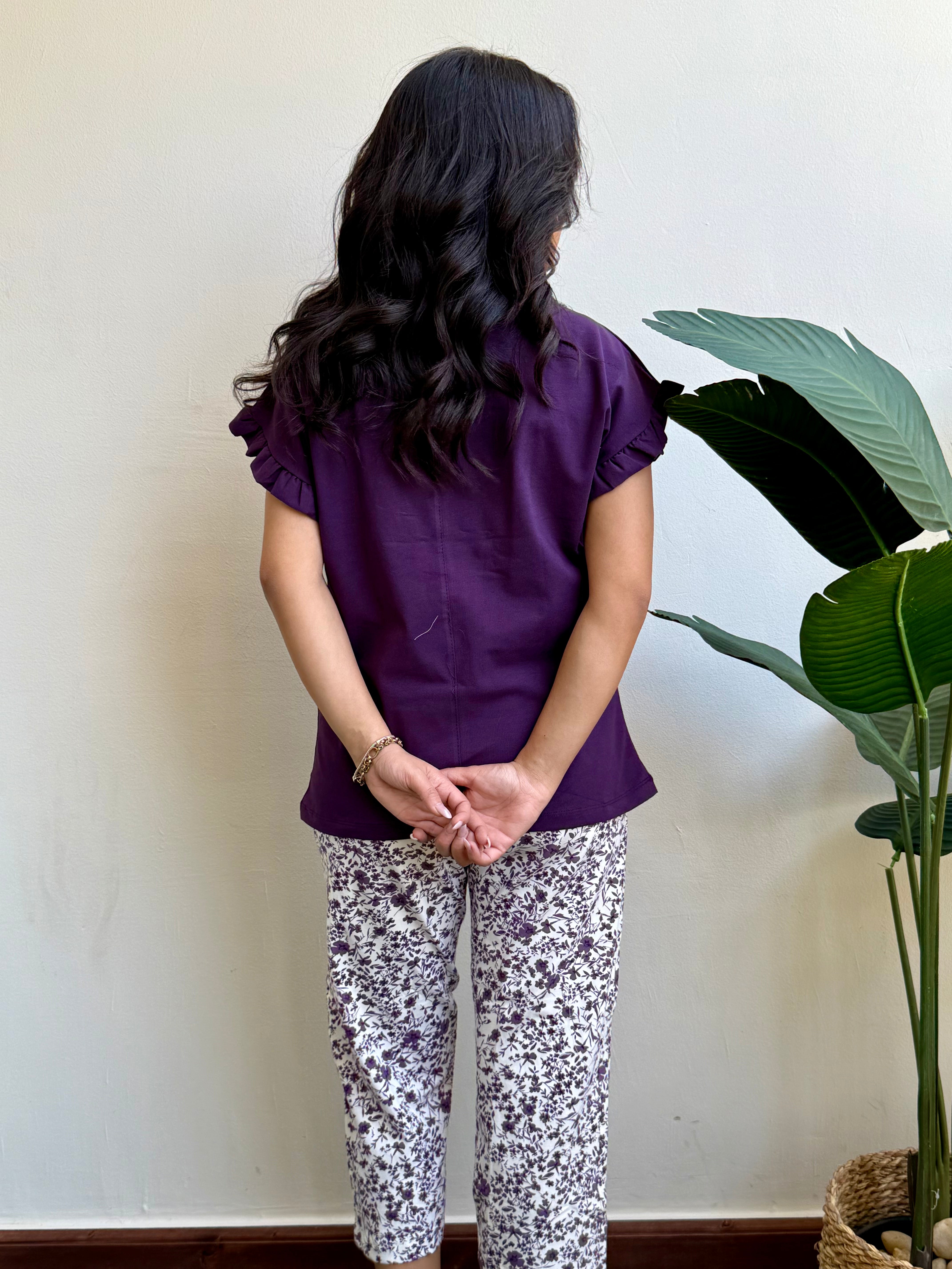 Blossom Bermuda Pajama Set