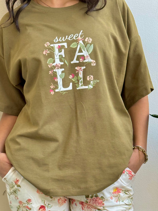 "Sweet Fall" Pajama Set