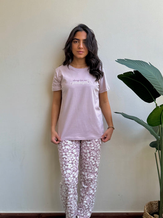 "Good Night" Pajama Set
