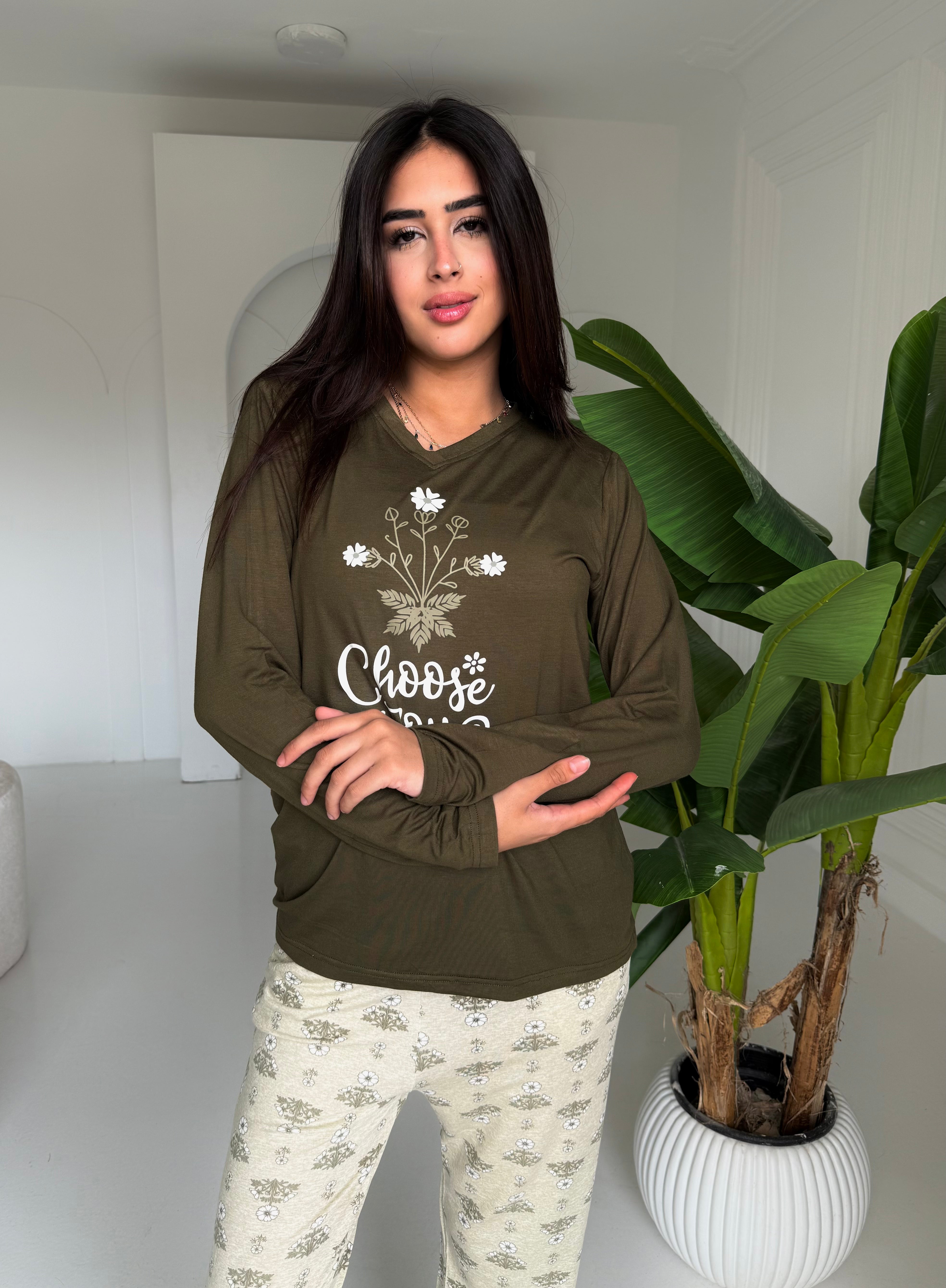 "Choose Joy" Pajama set