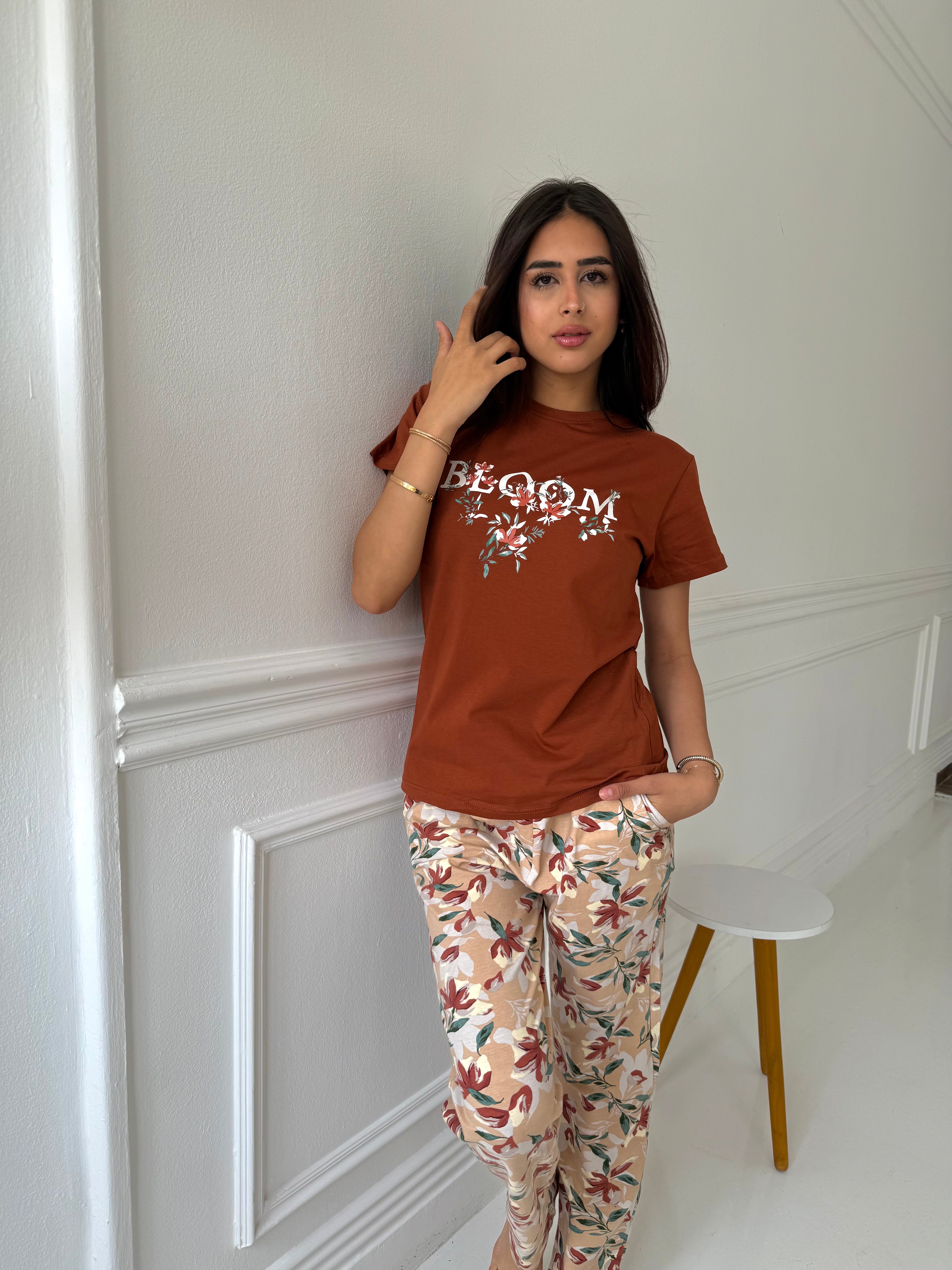 "BLOOM" Pajama Set