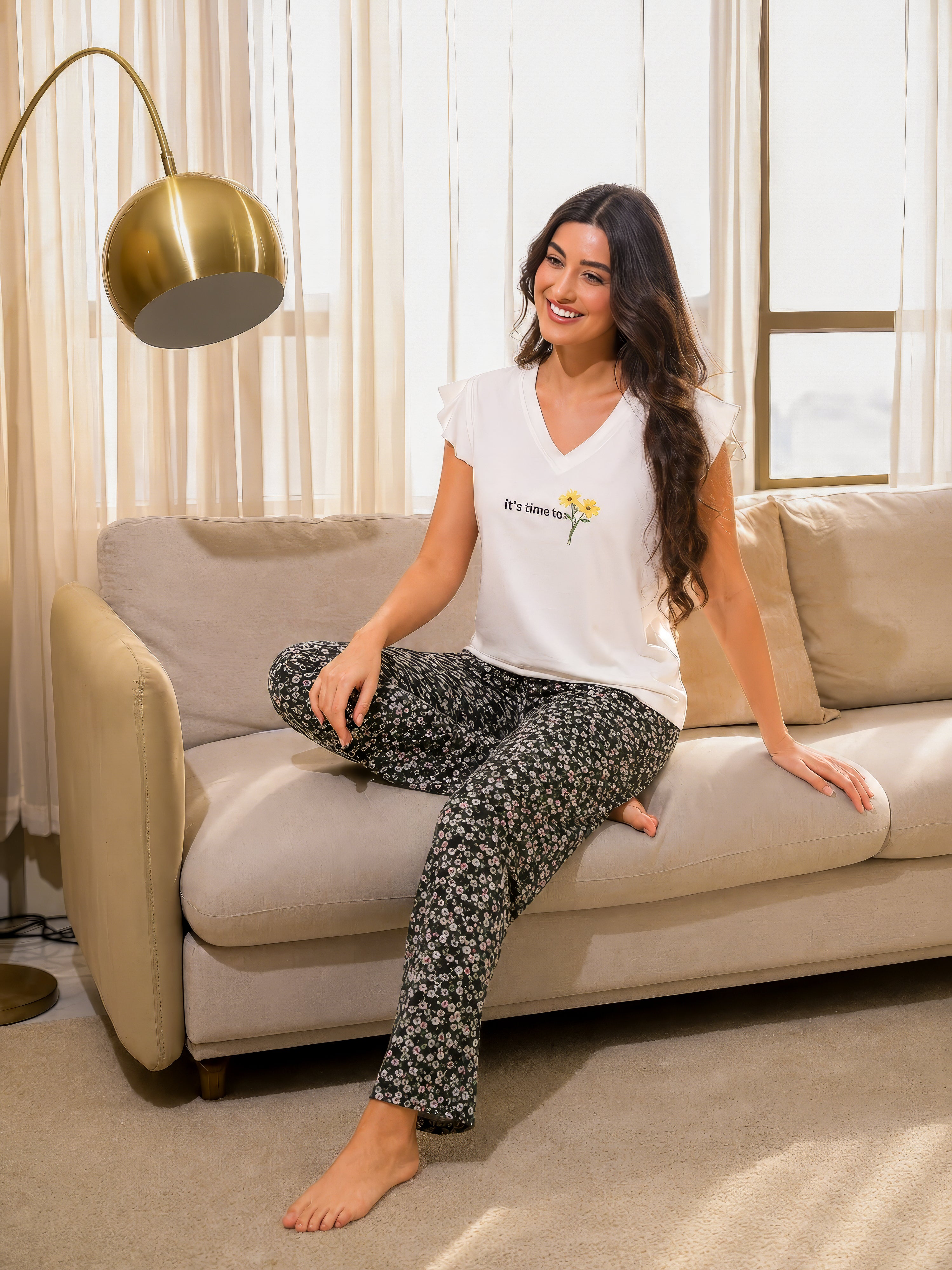 "Time to" Pajama Set