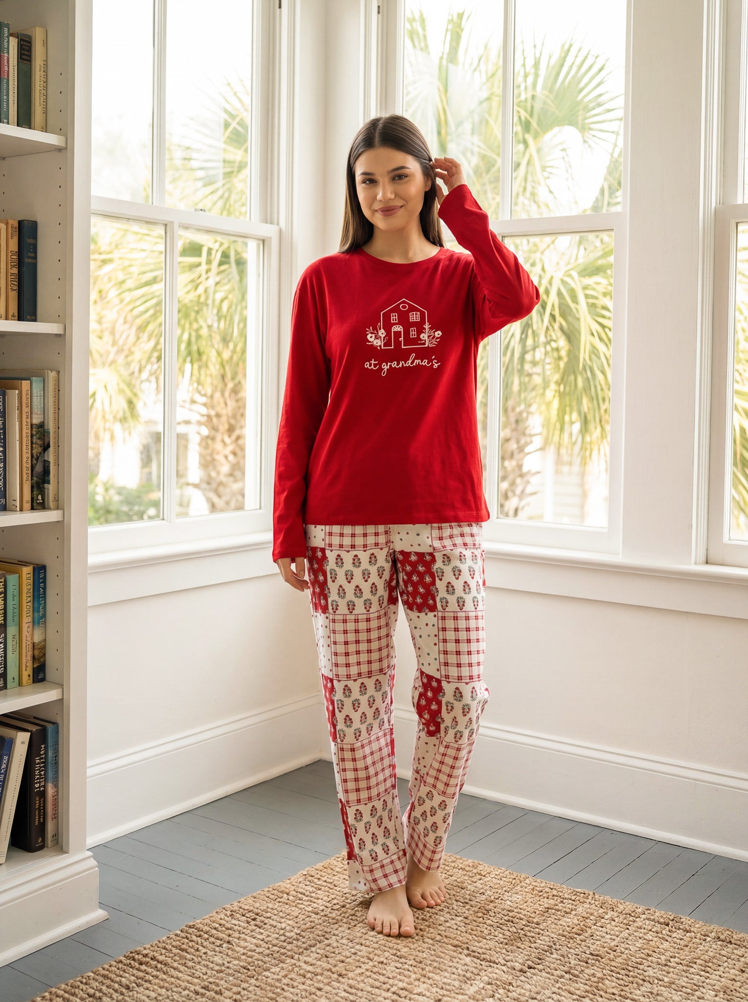 "at grandma's" Pajama set