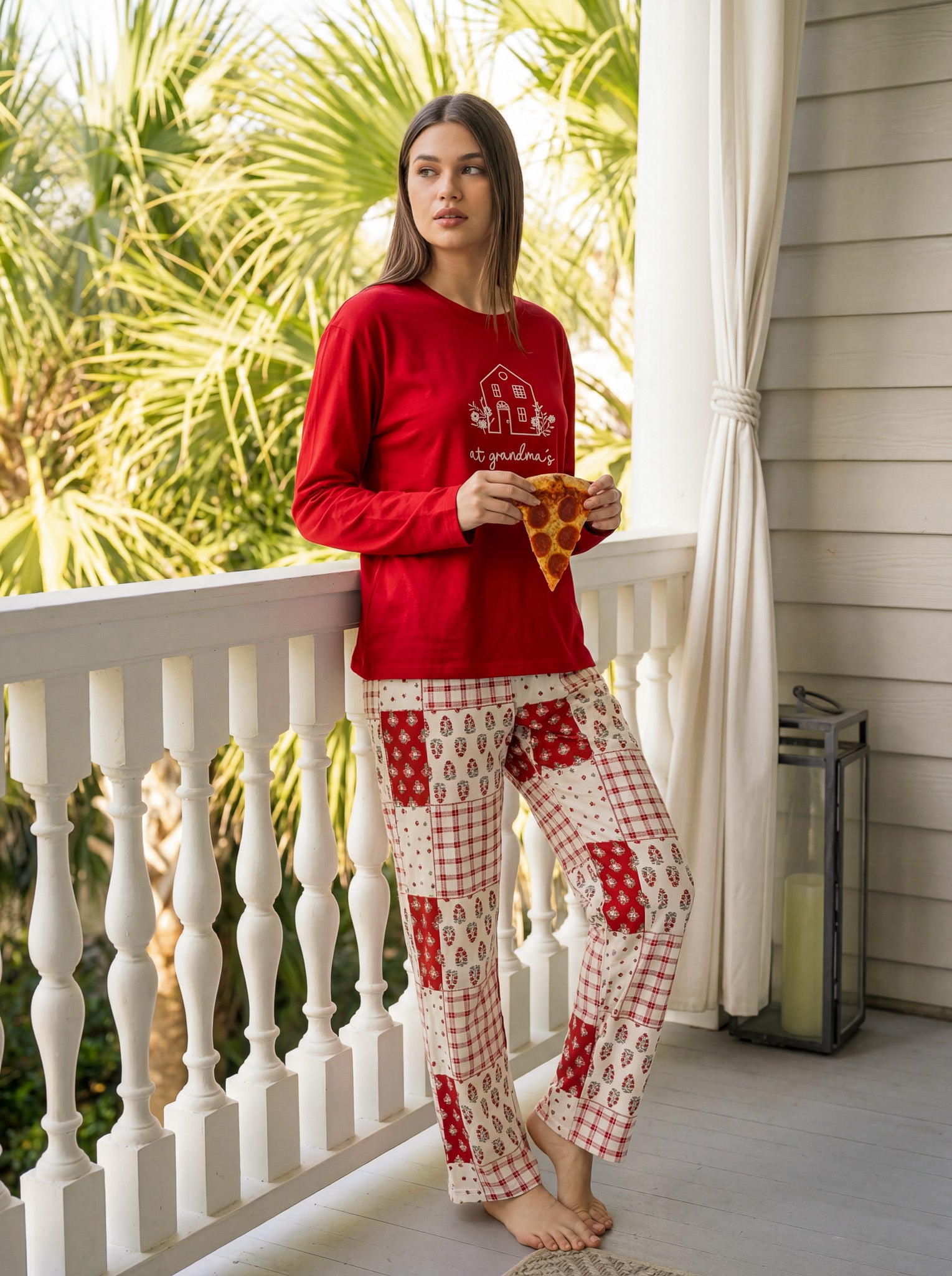 "at grandma's" Pajama set