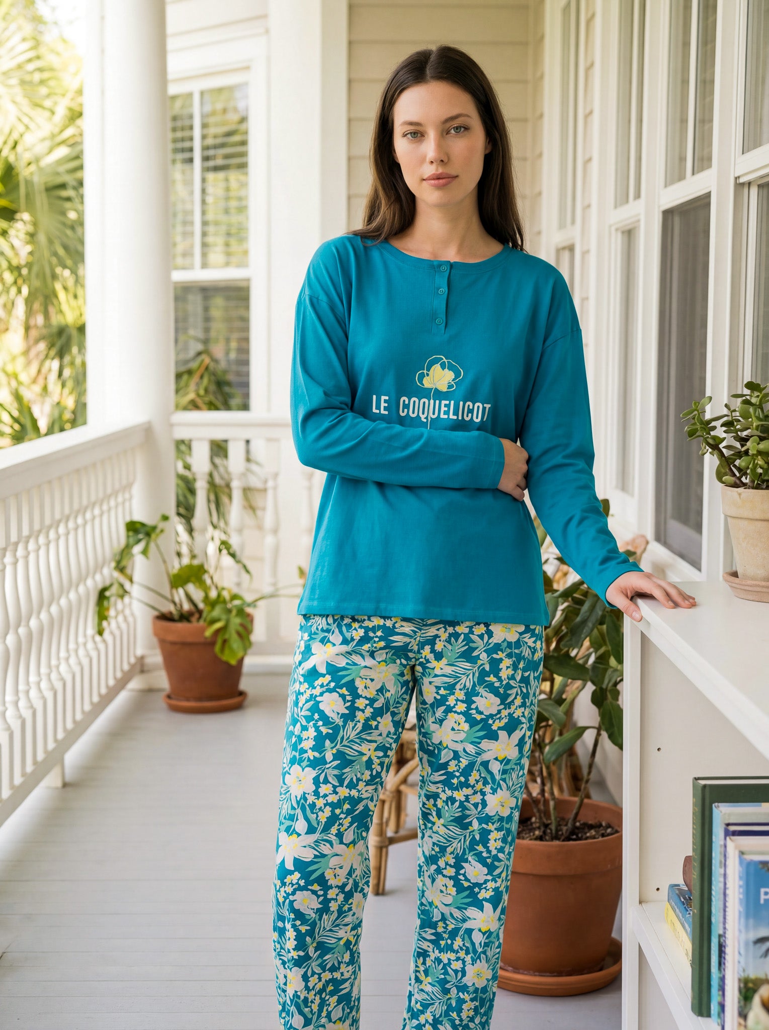 "Le Coquelicot" Pajama Set