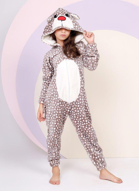 Girls' Dog Polar Onsie