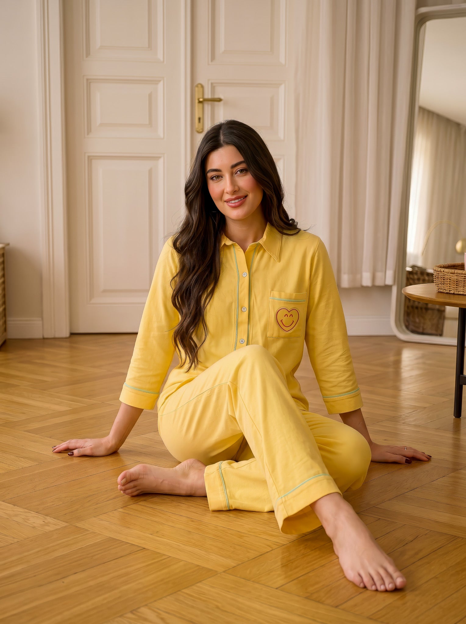 "Heart" Pajama Set