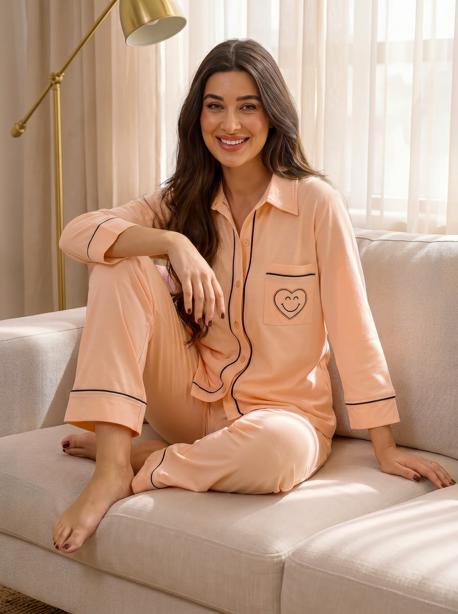 "Heart" Pajama Set