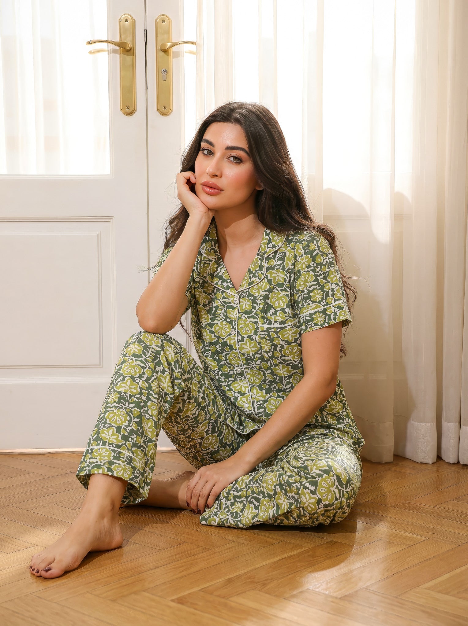 "Willow Bloom" Pajama Set