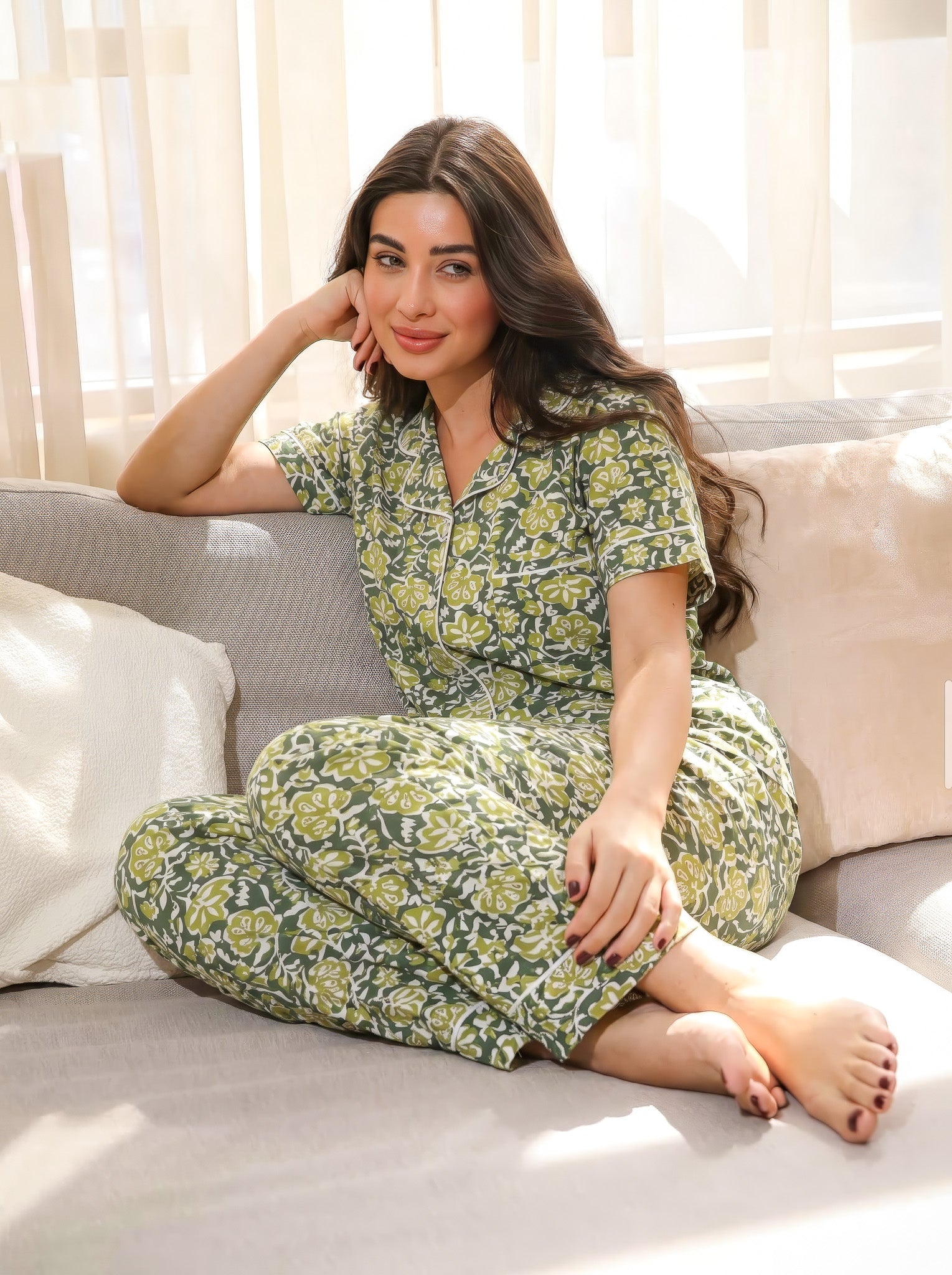 "Willow Bloom" Pajama Set