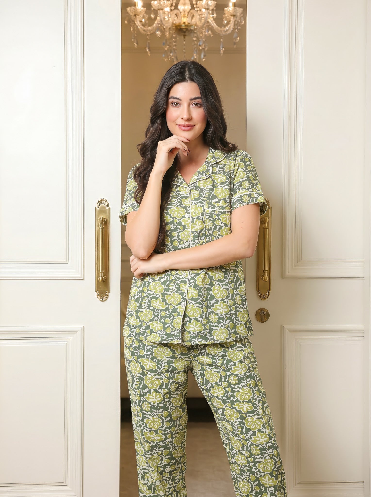"Willow Bloom" Pajama Set