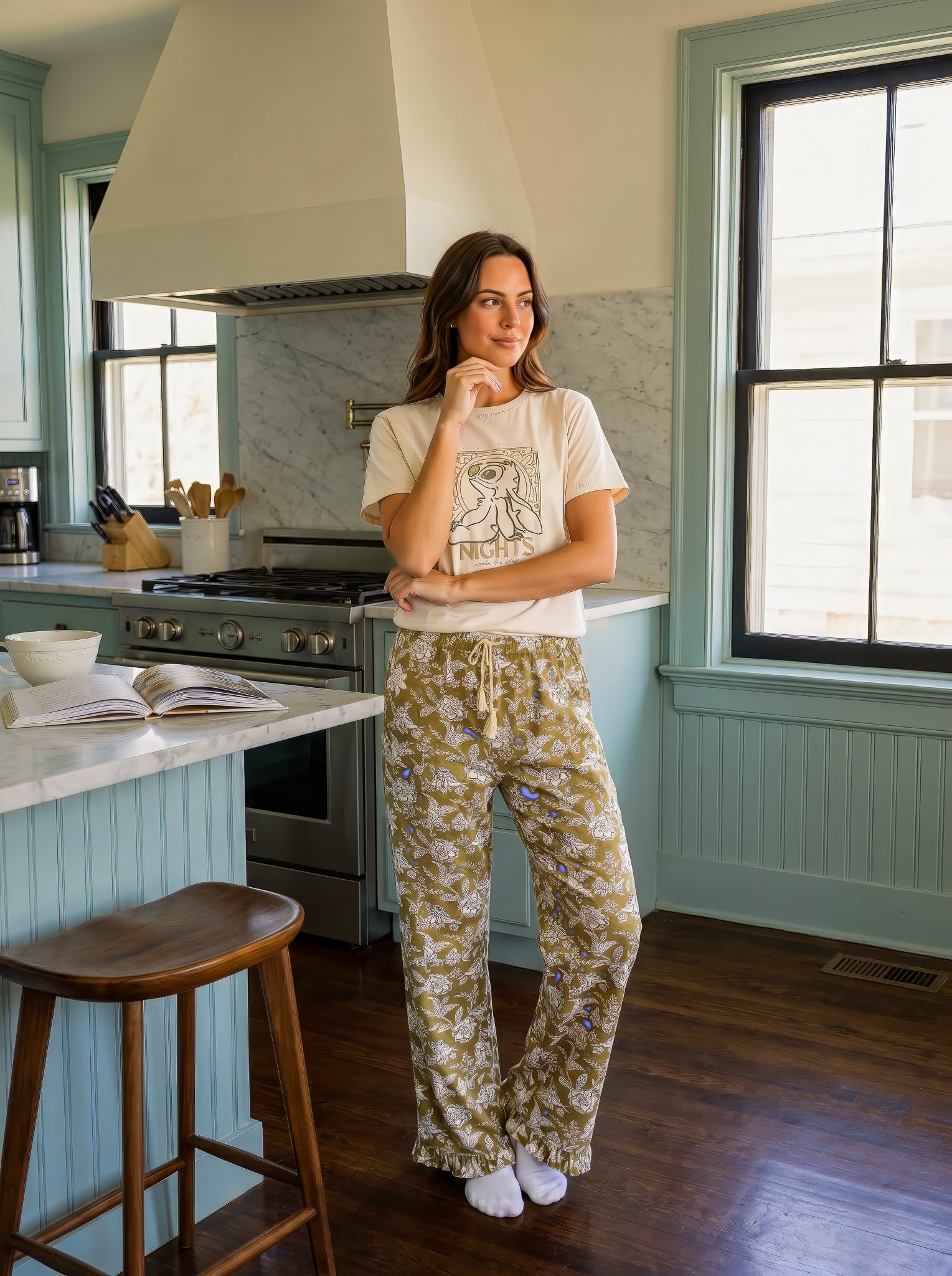 "Nights" Pajama Set