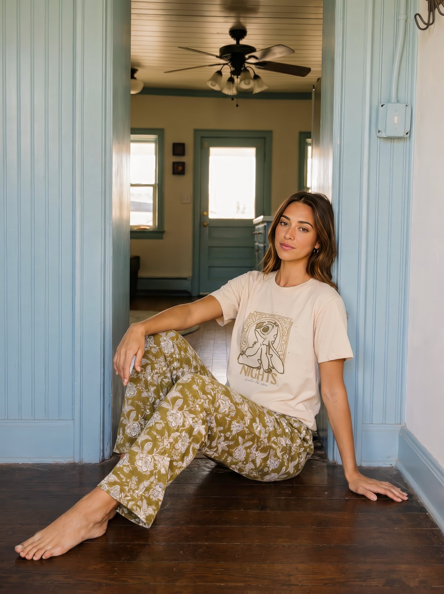 "Nights" Pajama Set