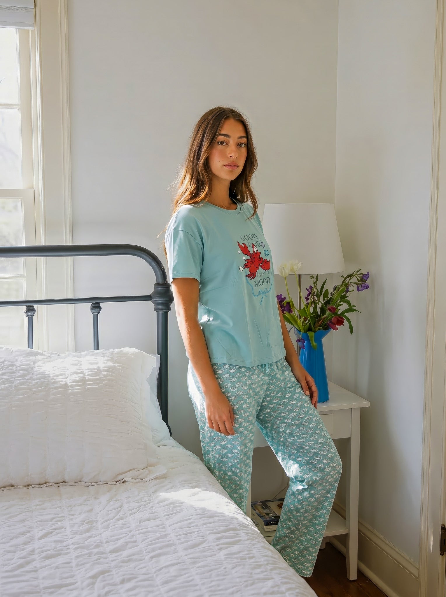 "Crab" Pajama Set