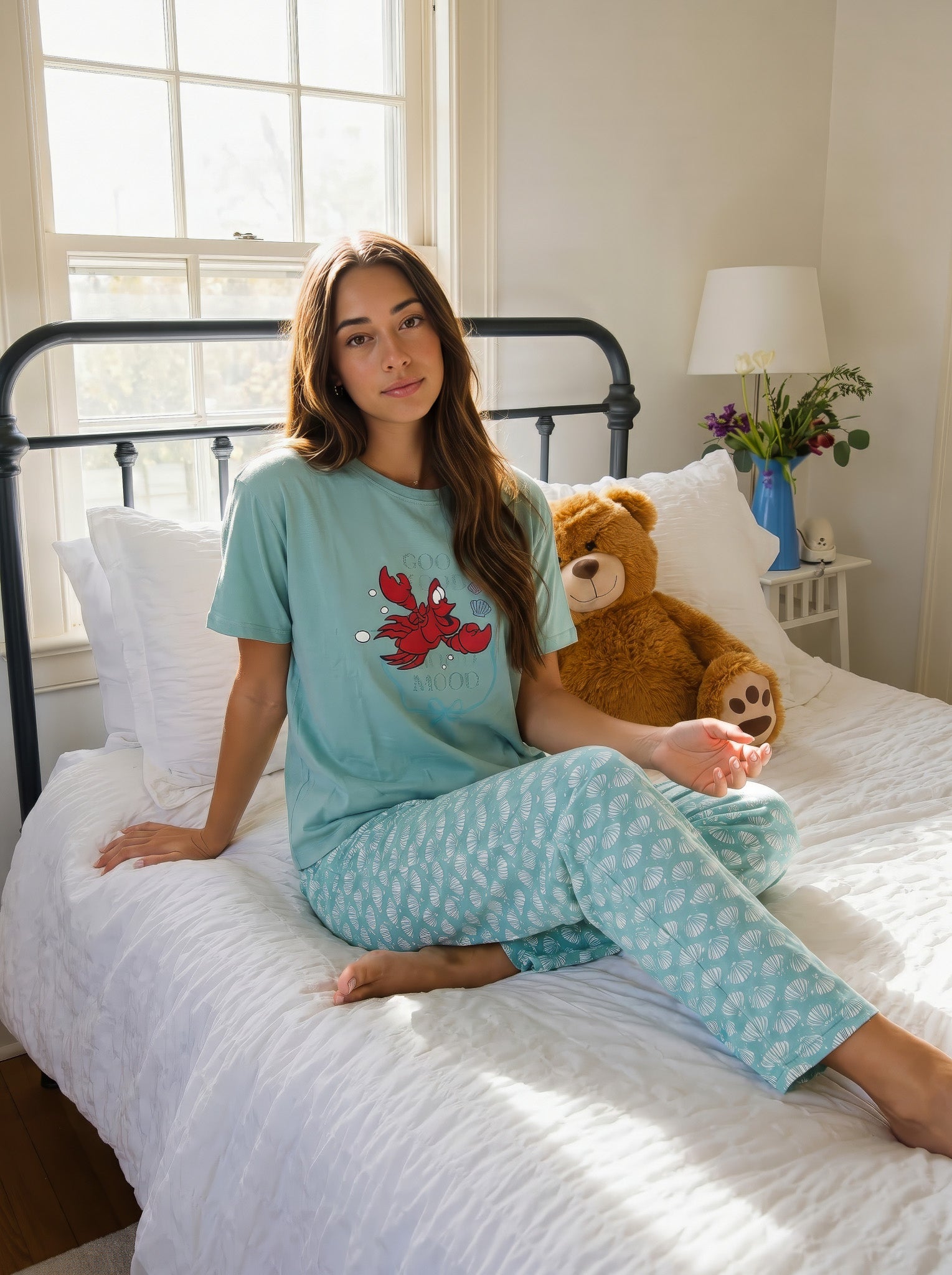 "Crab" Pajama Set