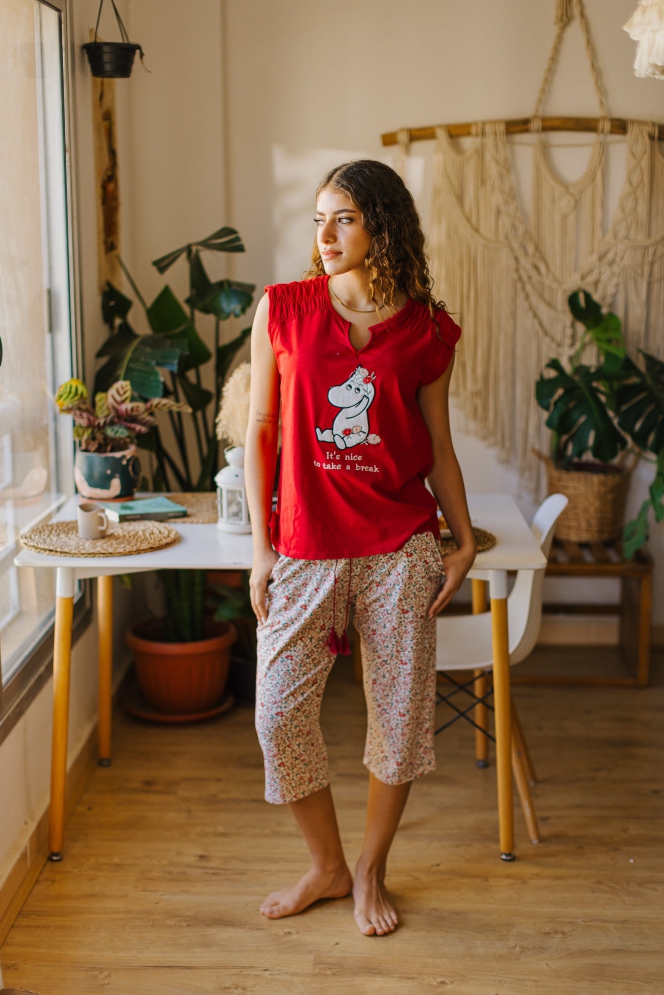 "IT'S NICE" Bermude Pajama Set