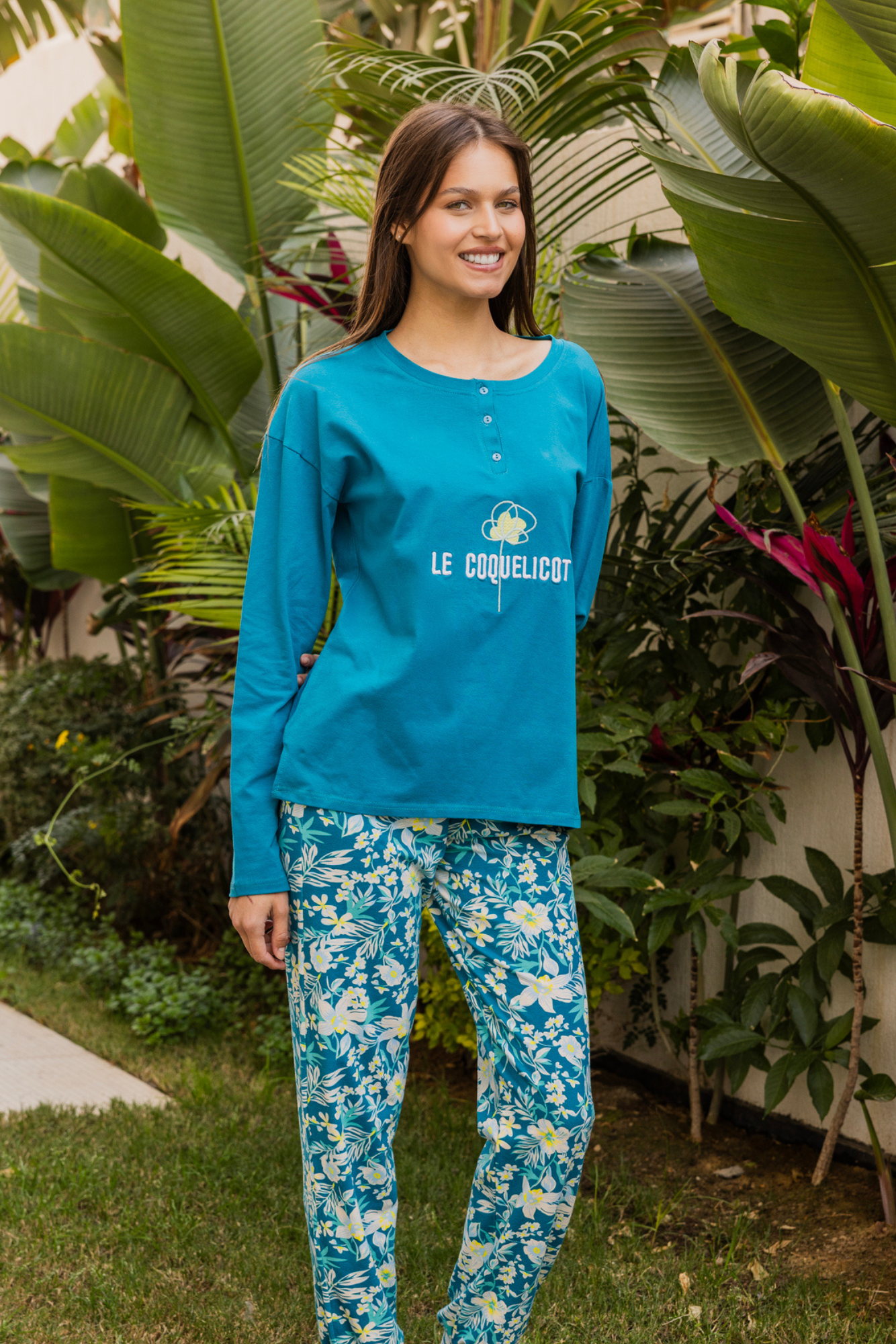 "Le Coquelicot" Pajama Set